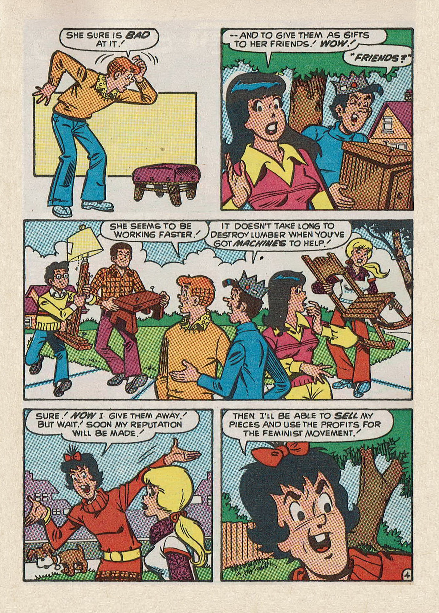 Read online Jughead Jones Comics Digest comic -  Issue #60 - 53