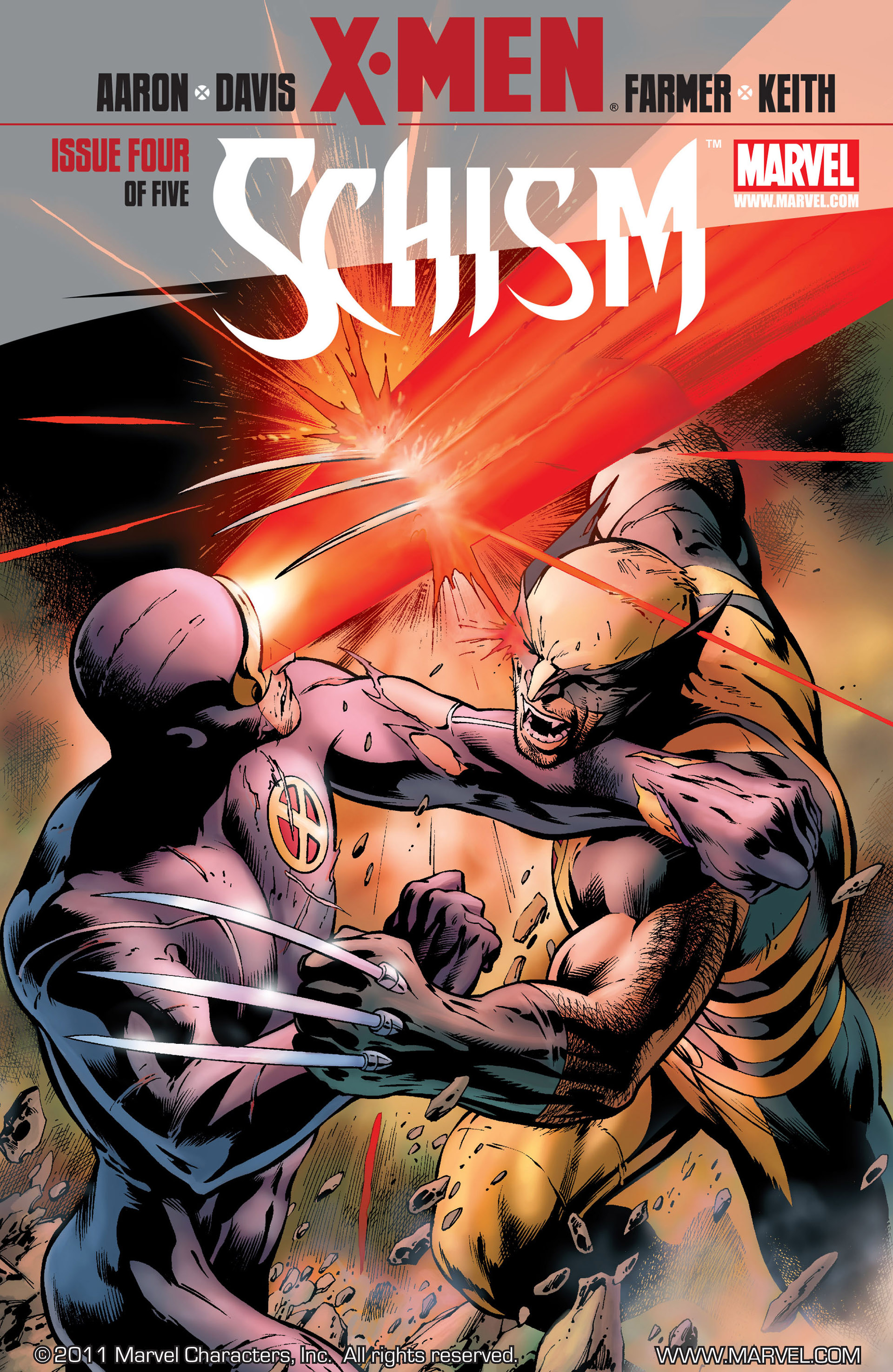 Read online X-Men: Schism comic -  Issue #4 - 1