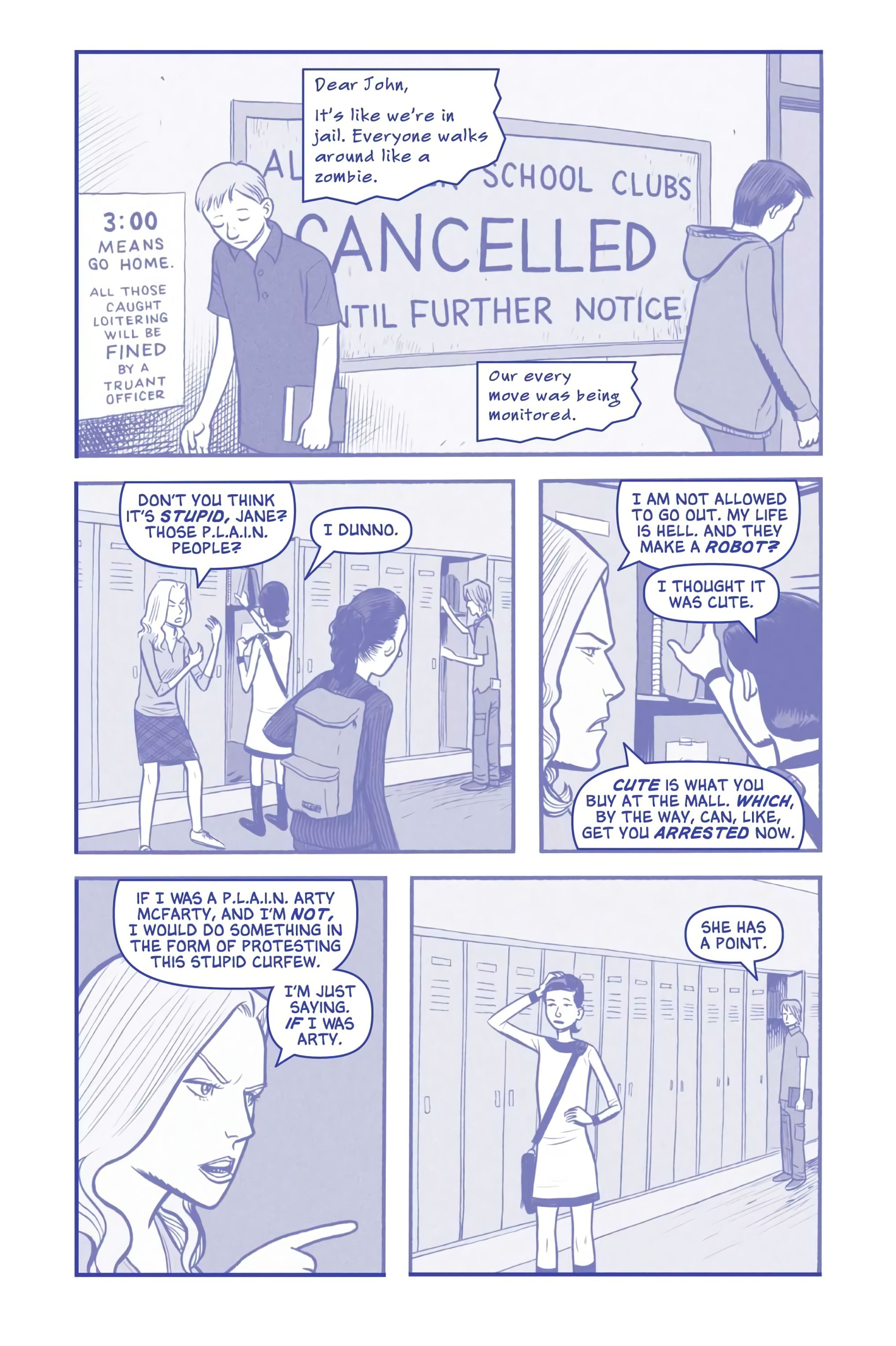 Read online The Plain Janes comic -  Issue # _Omnibus (Part 1) - 99