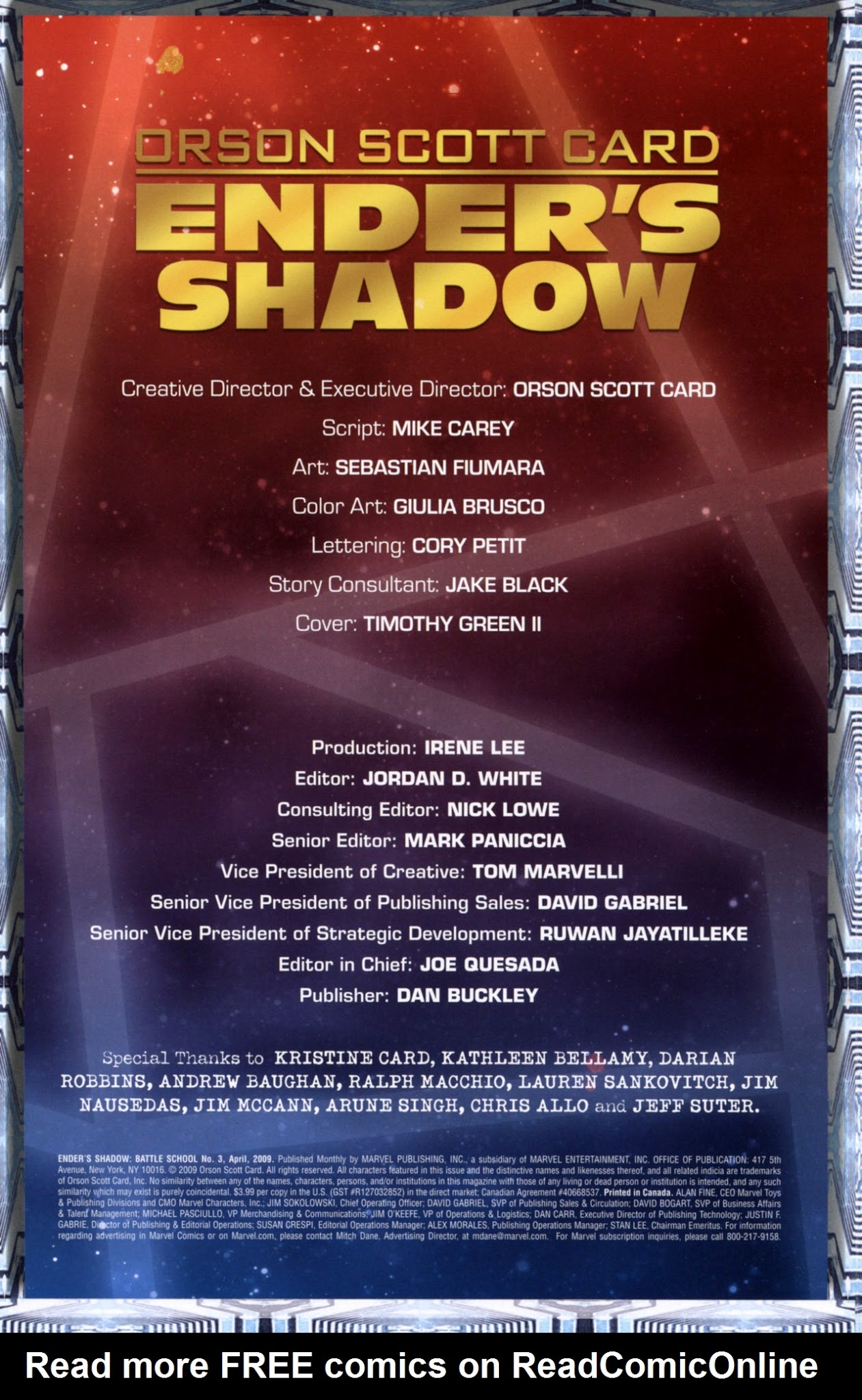 Read online Ender's Shadow: Battle School comic -  Issue #3 - 2