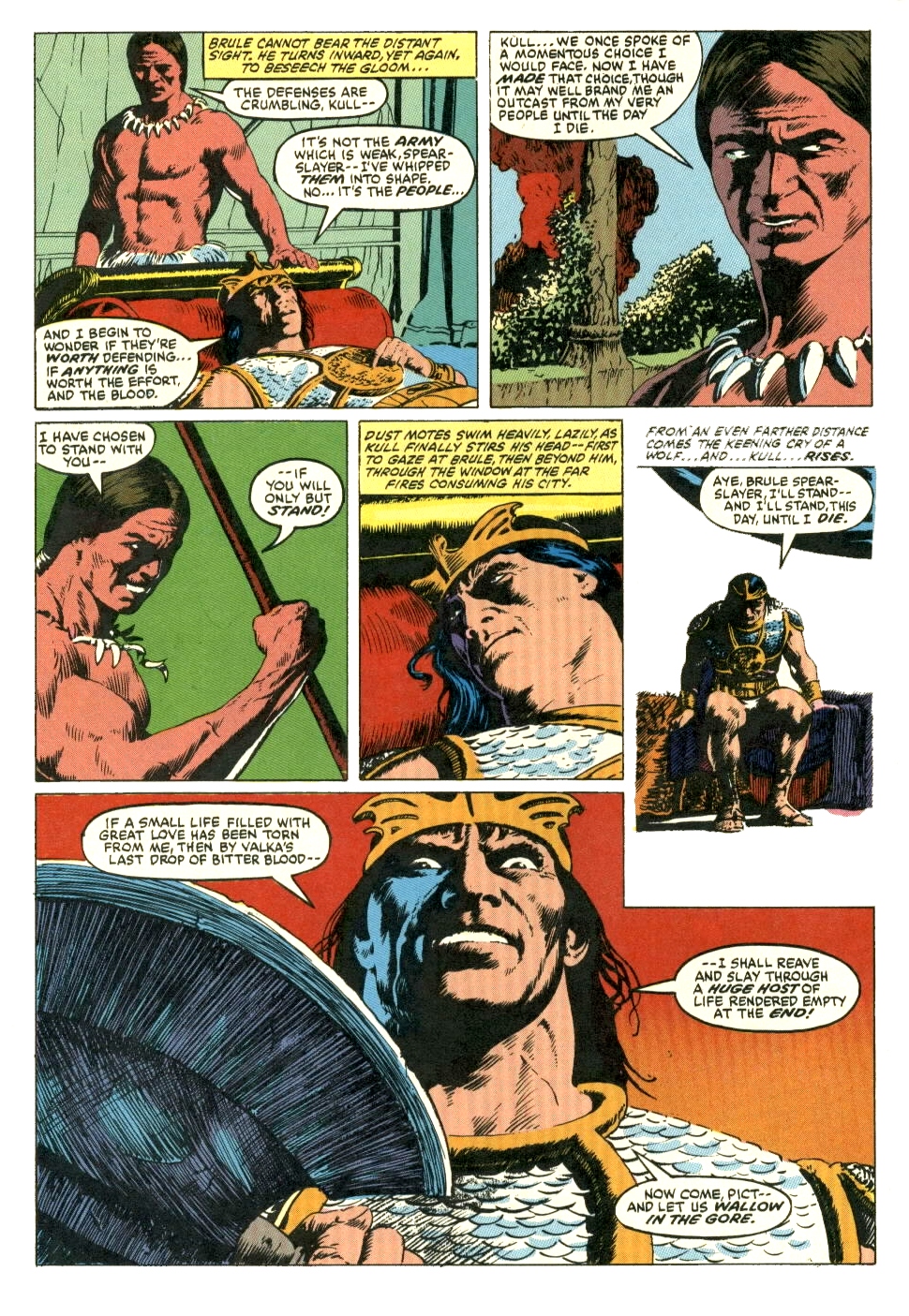Read online Kull The Conqueror (1982) comic -  Issue #2 - 30
