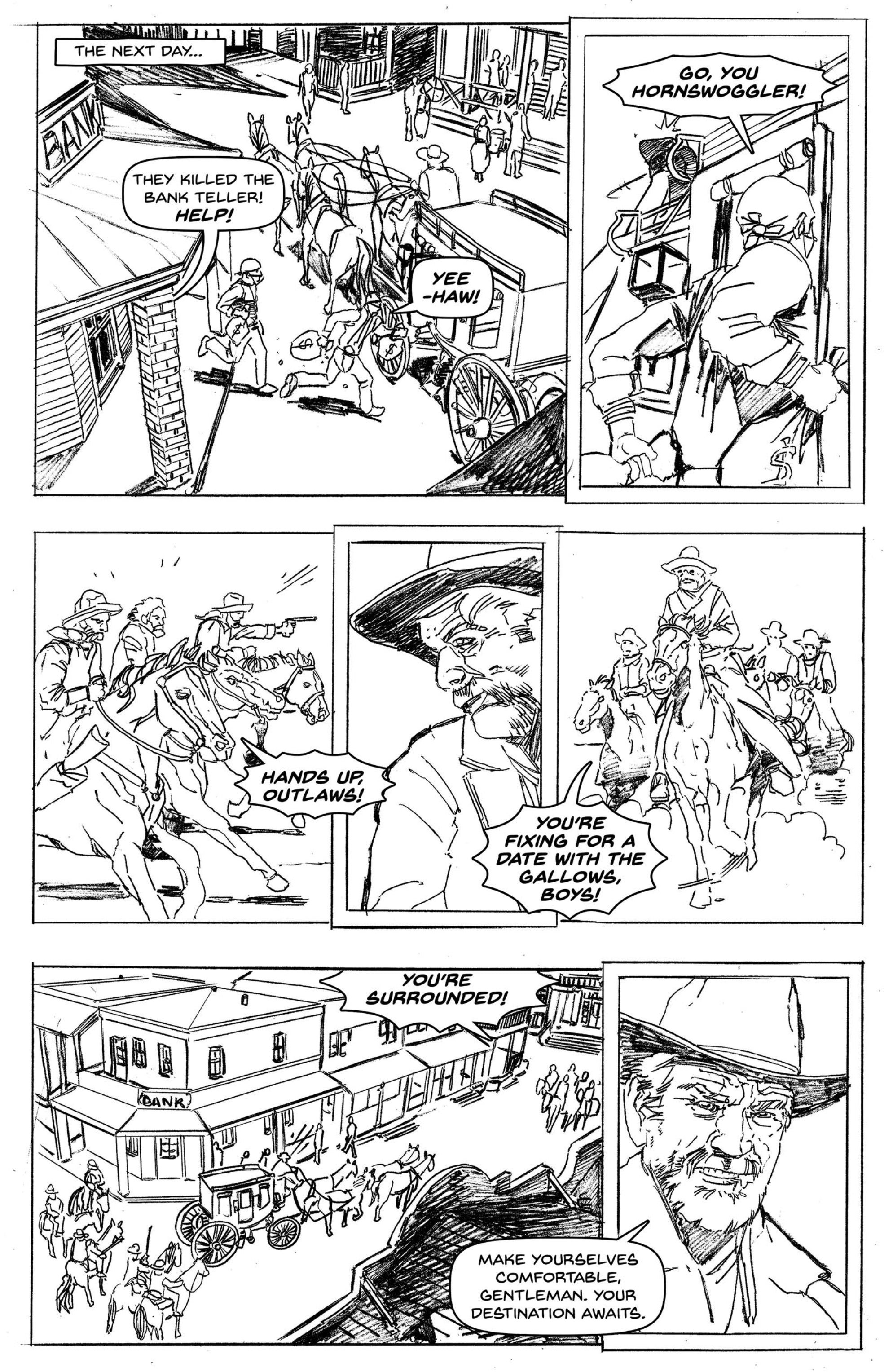 Read online Two Gun Terror comic -  Issue #1 - 4