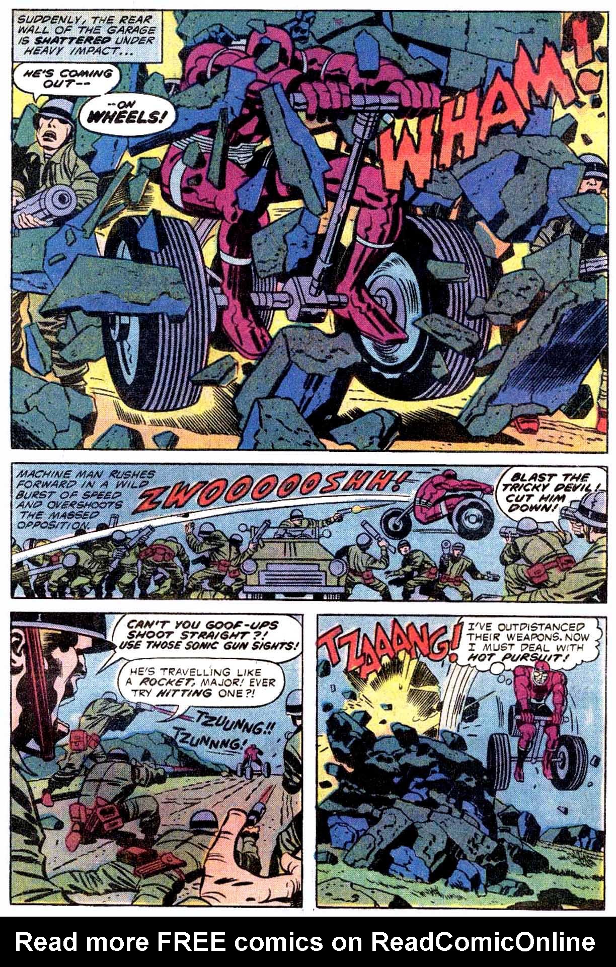 Read online Machine Man (1978) comic -  Issue #2 - 12