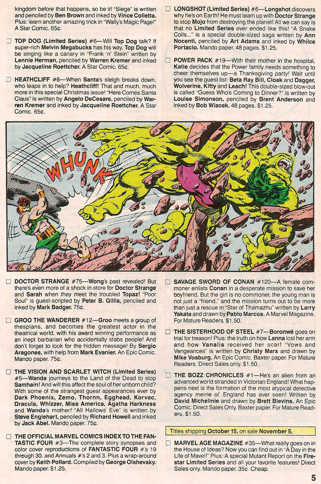Read online Marvel Age comic -  Issue #34 - 7