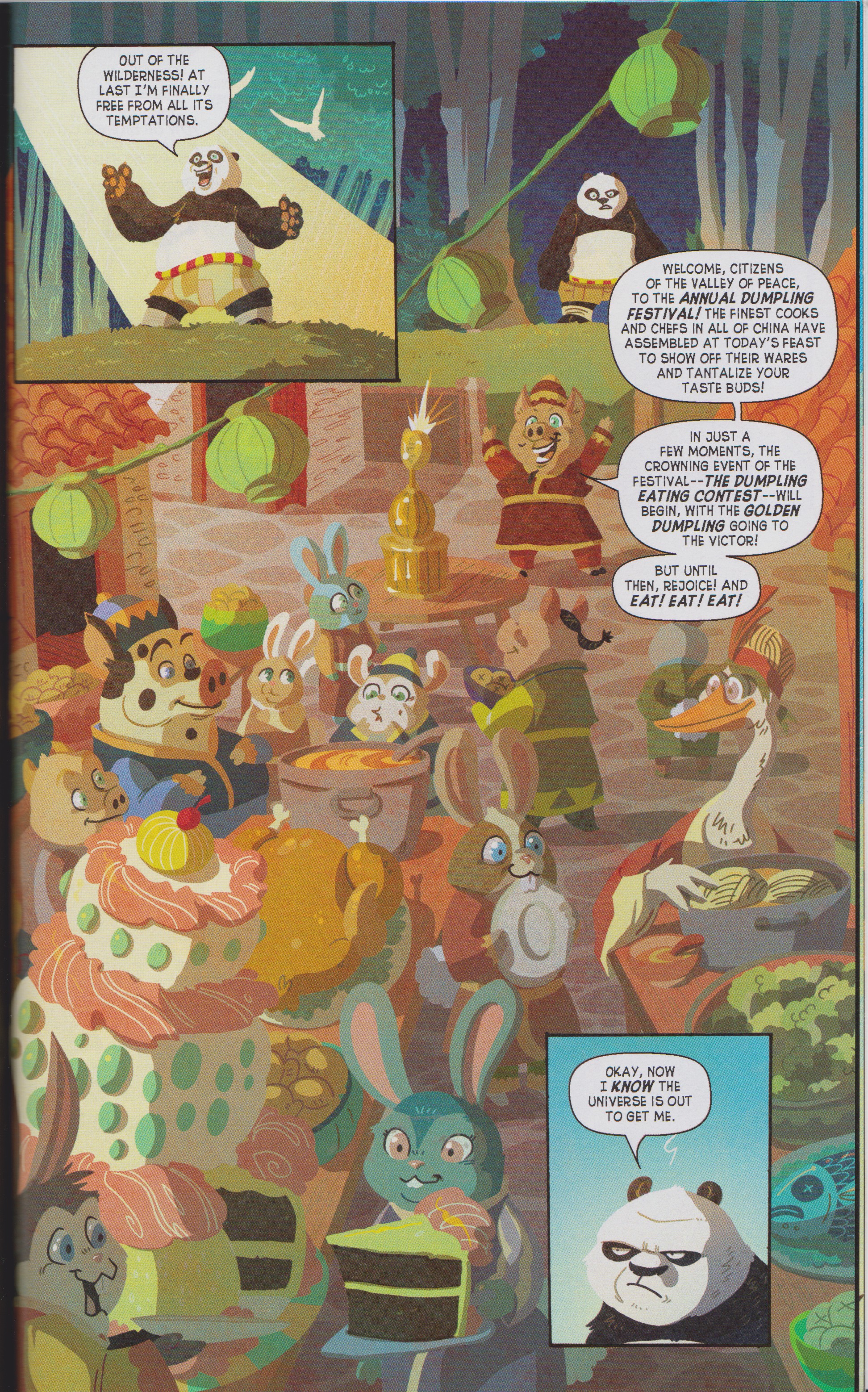 Read online Kung Fu Panda Everyone is Kung Fu Fighting comic -  Issue # TPB (Part 3) - 29