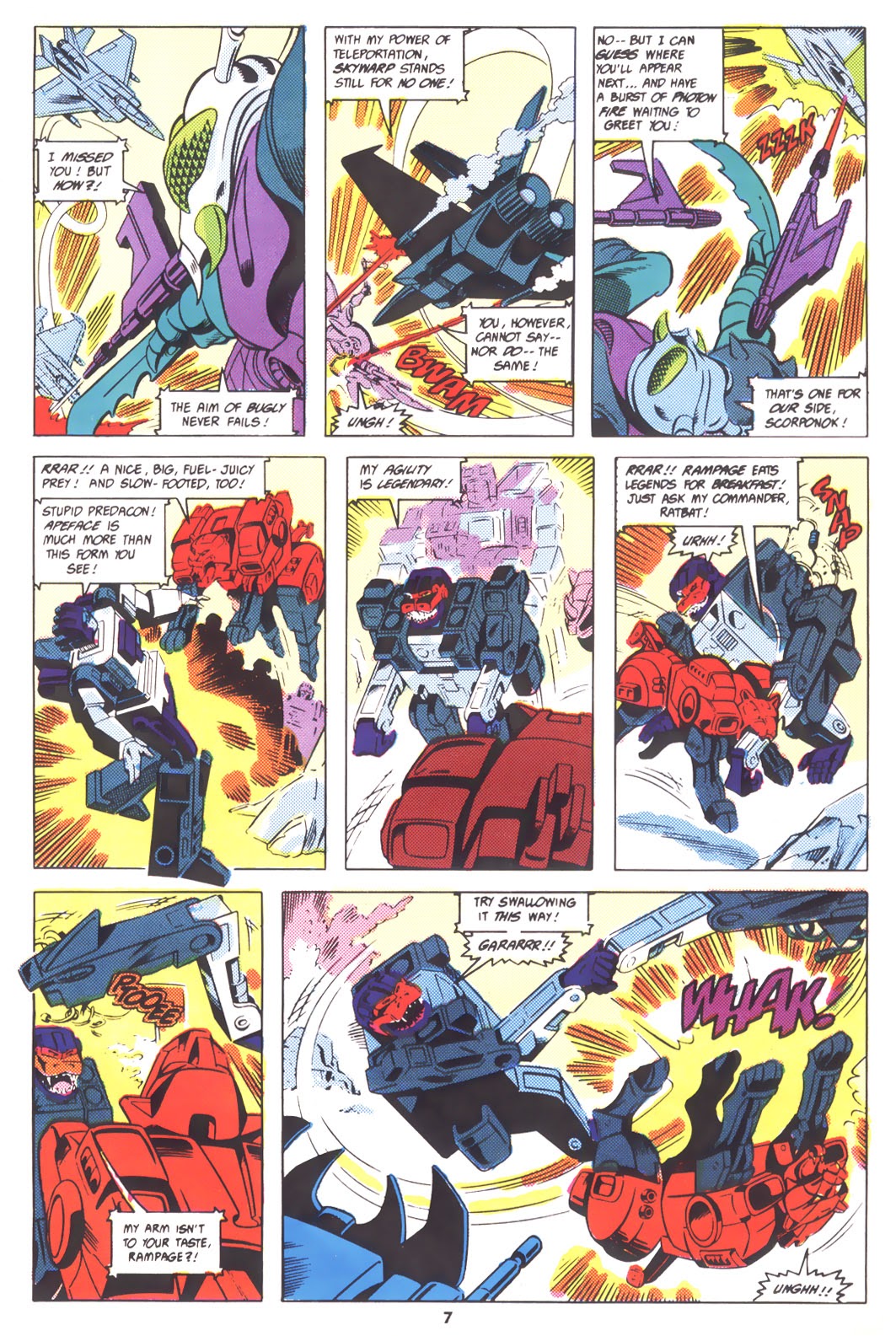 Read online The Transformers (UK) comic -  Issue #207 - 7