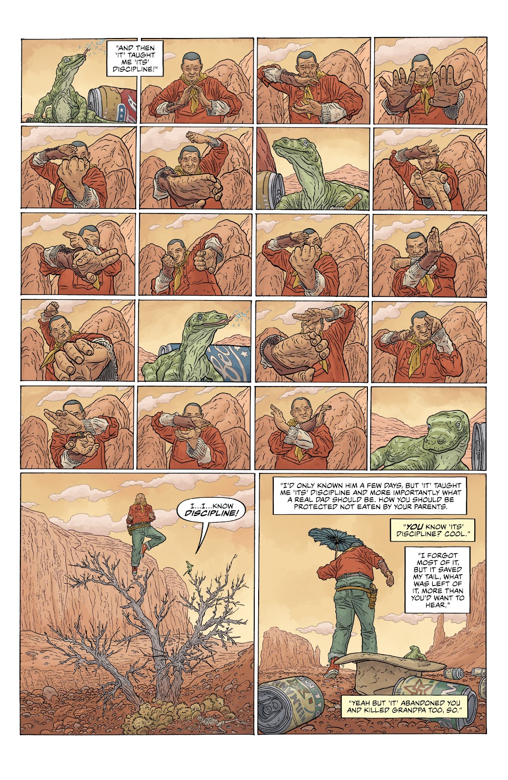 Shaolin Cowboy: Cruel to Be Kin issue 4 - Page 14