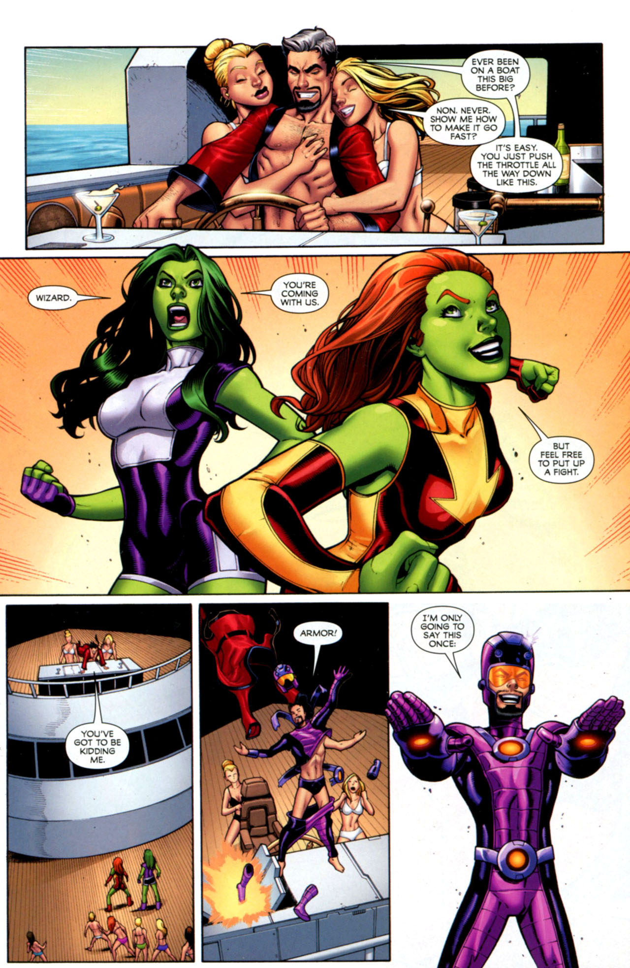 Read online She-Hulks comic -  Issue #1 - 19