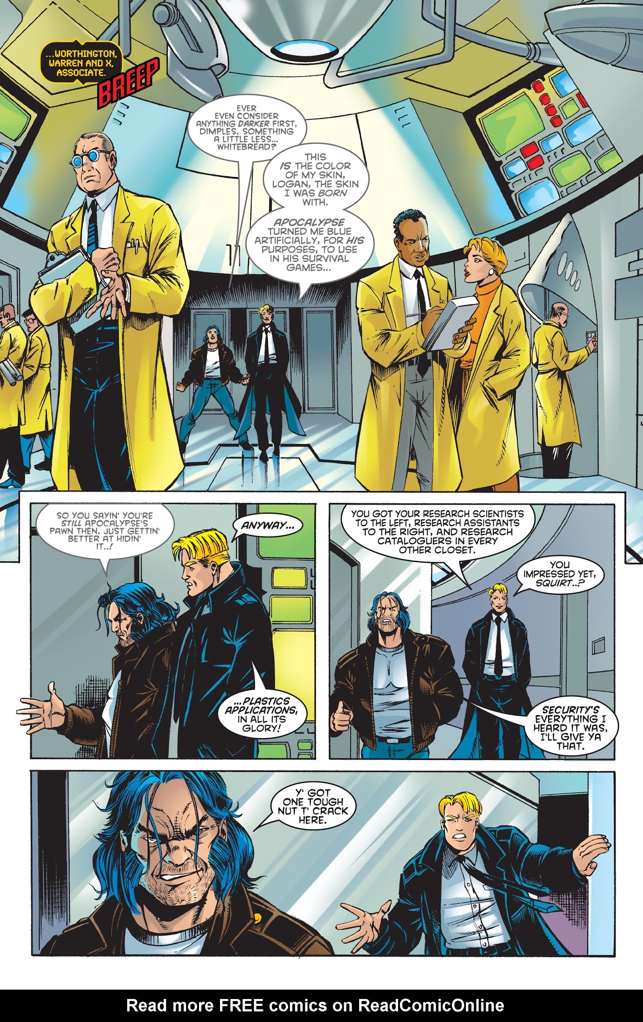 Read online X-Men: Blue: Reunion comic -  Issue # TPB - 65