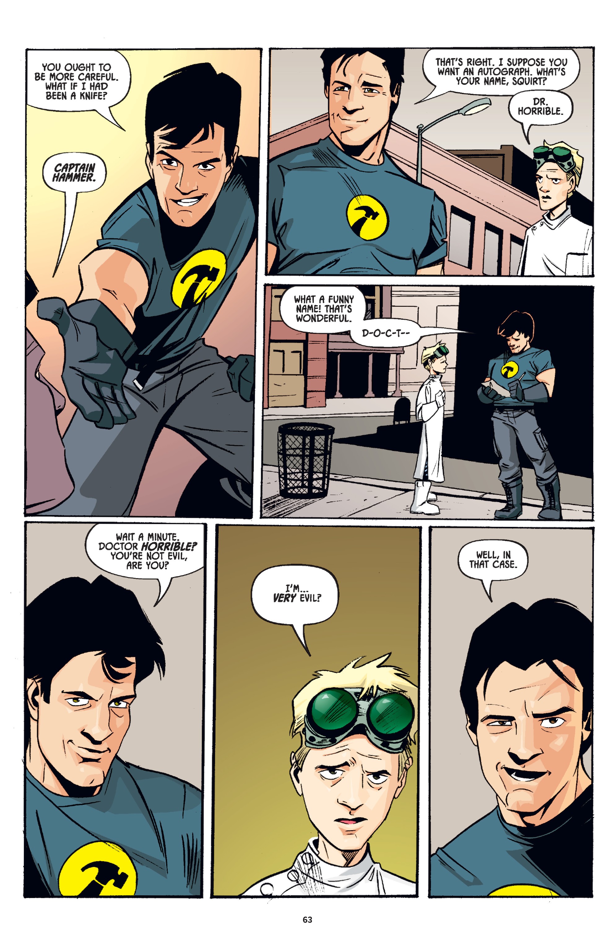 Read online Dr. Horrible and Other Horrible Stories comic -  Issue # TPB - 62