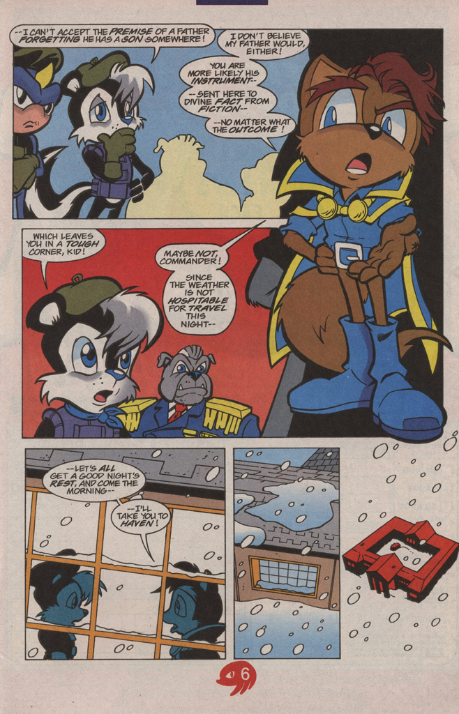 Read online Knuckles the Echidna comic -  Issue #20 - 9