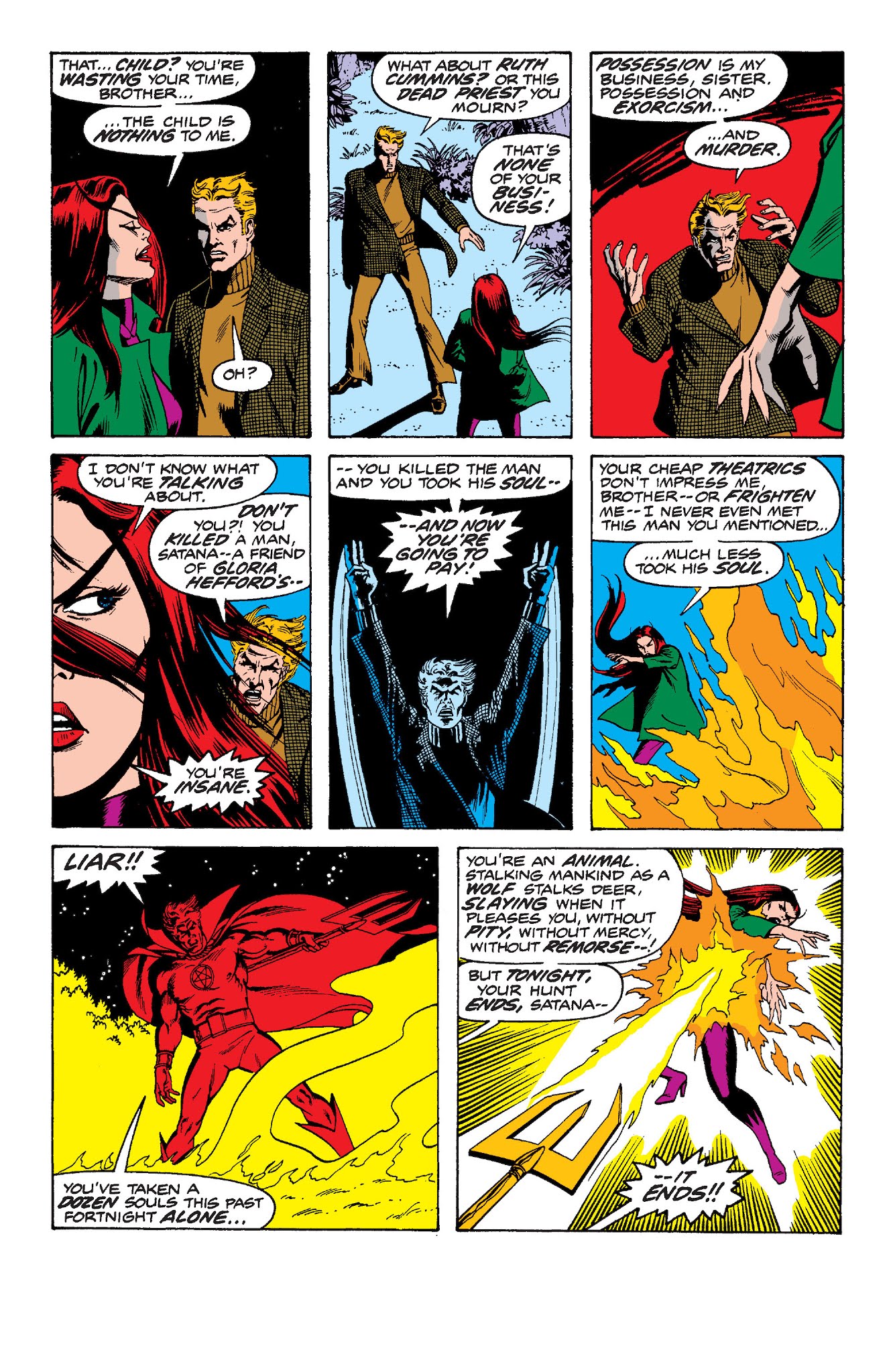 Read online Son of Satan Classic comic -  Issue # TPB (Part 4) - 4