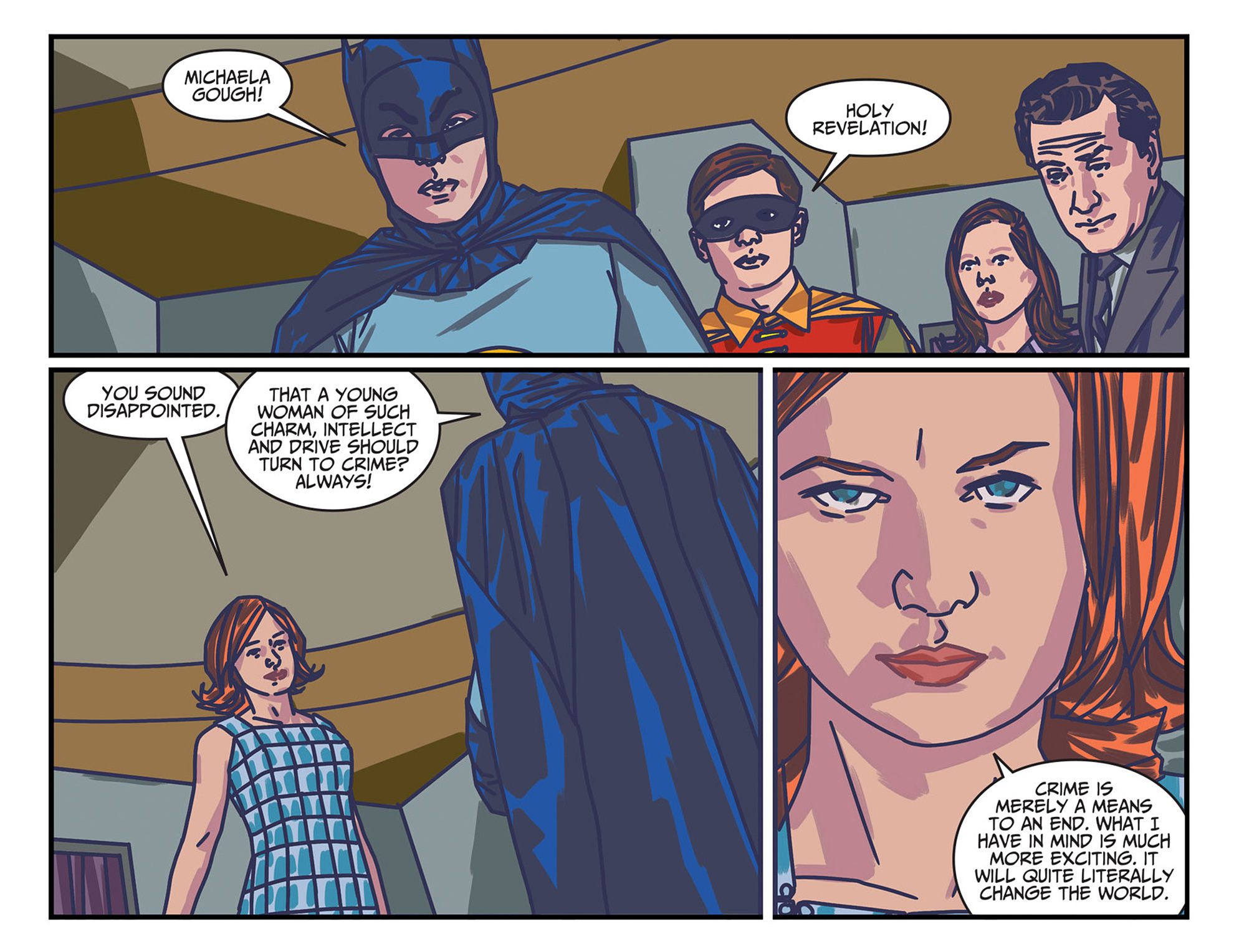 Read online Batman '66 Meets Steed and Mrs Peel comic -  Issue #6 - 13