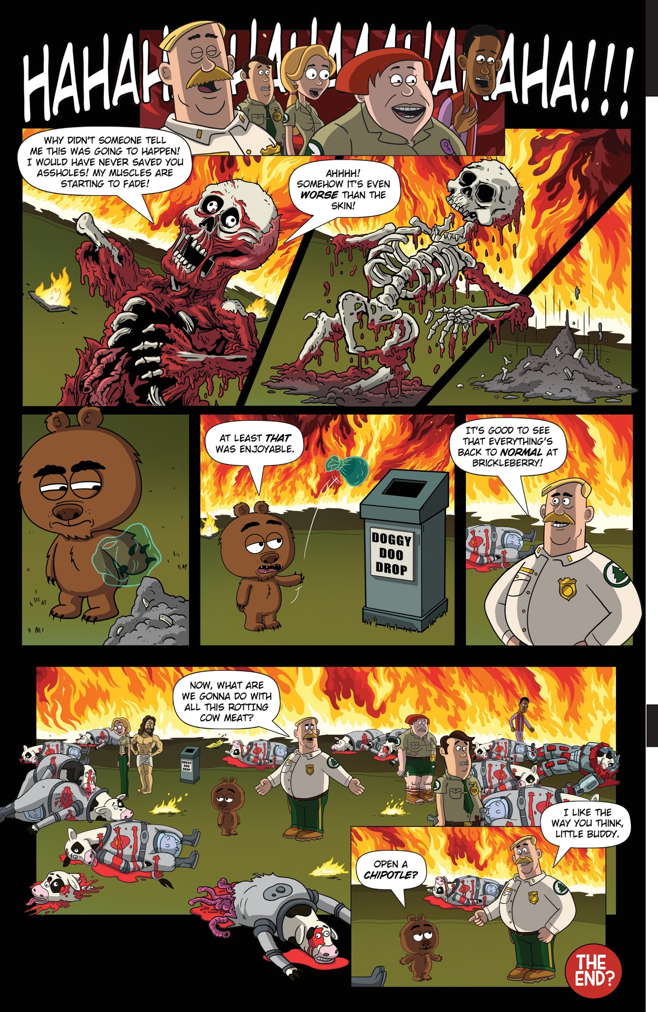 Read online Brickleberry comic -  Issue #4 - 24