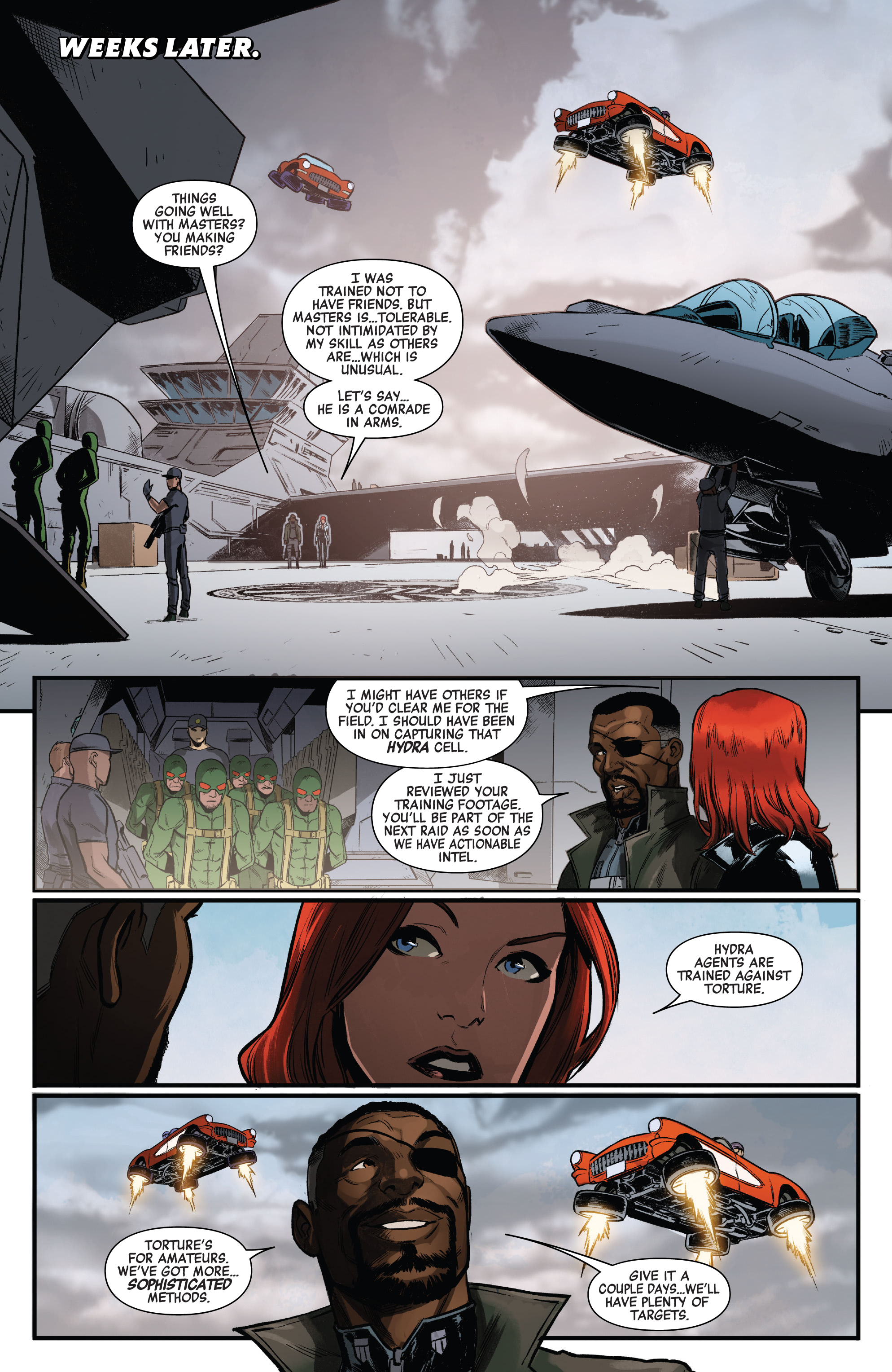 Read online Marvel's Avengers comic -  Issue # Black Widow - 9