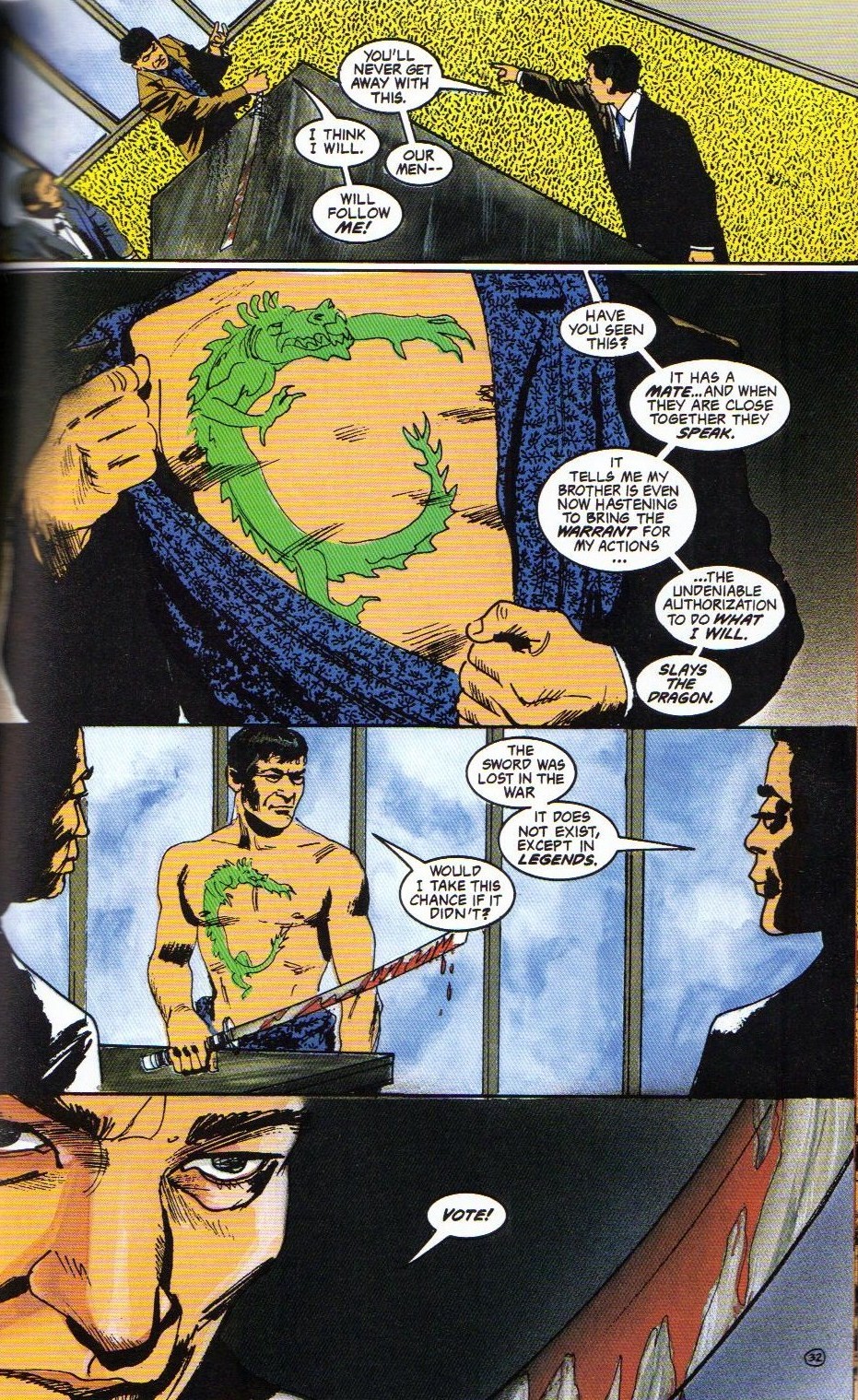 Read online Shado: Song of the Dragon comic -  Issue #4 - 35