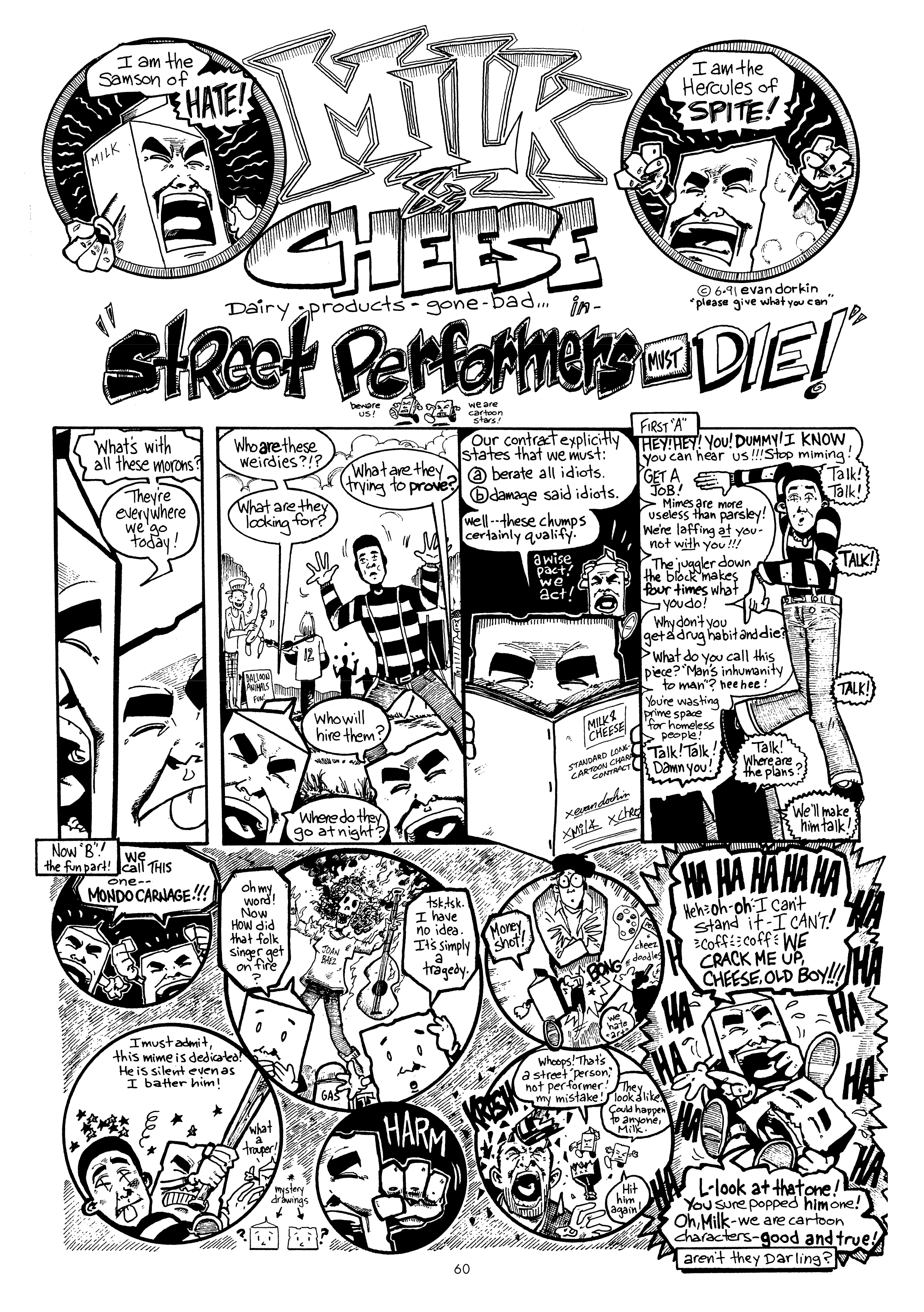 Read online Milk And Cheese: Dairy Products Gone Bad! comic -  Issue # Full - 62