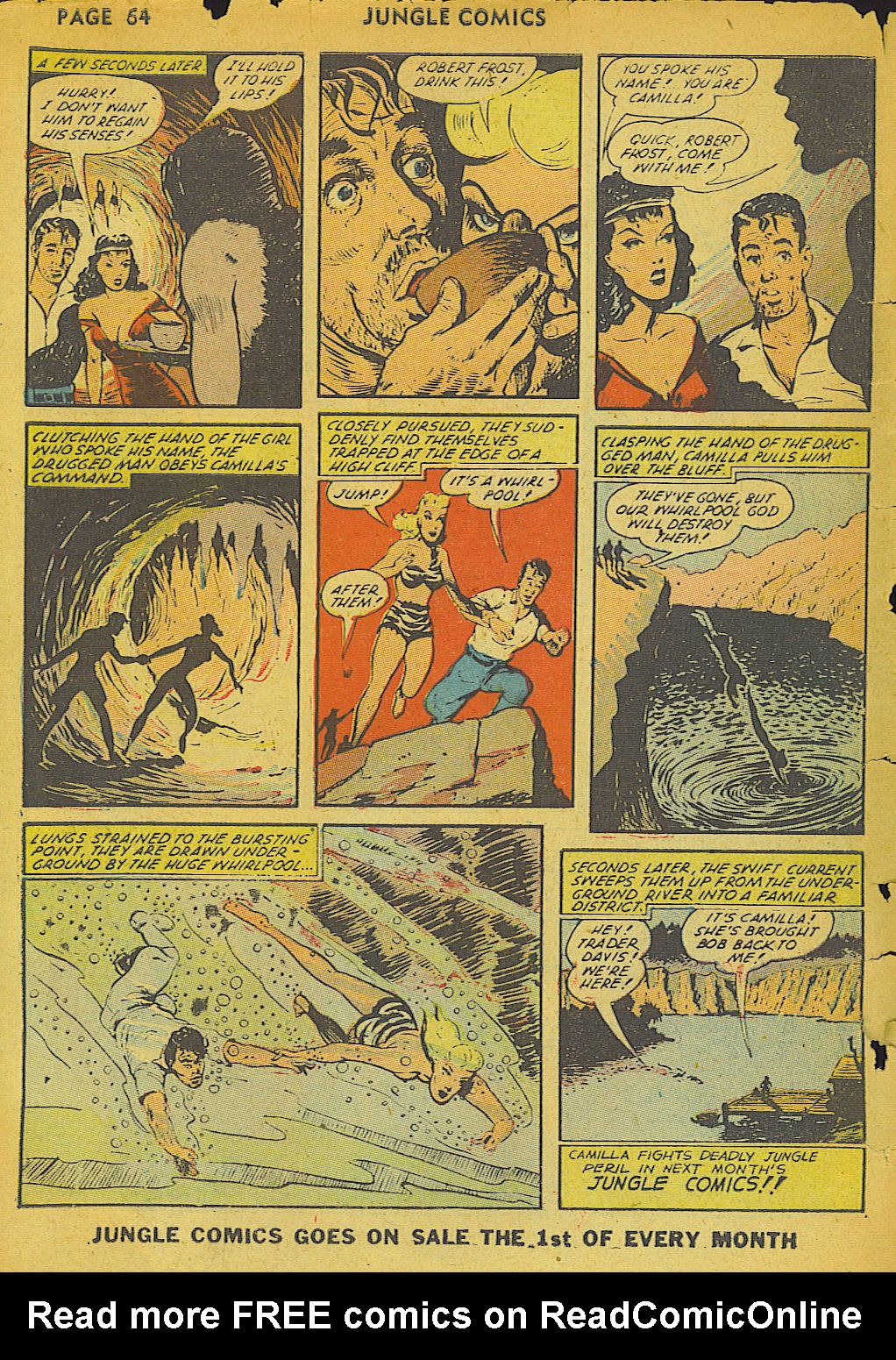 Read online Jungle Comics comic -  Issue #36 - 67