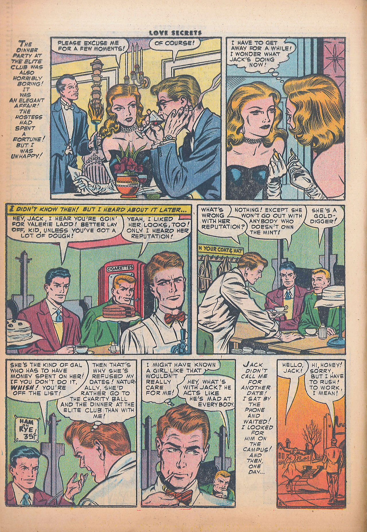 Read online Love Secrets (1953) comic -  Issue #49 - 16