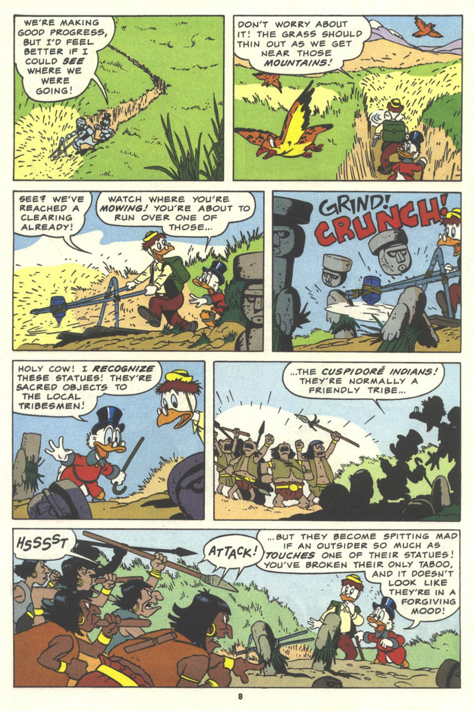 Read online Uncle Scrooge (1953) comic -  Issue #259 - 9