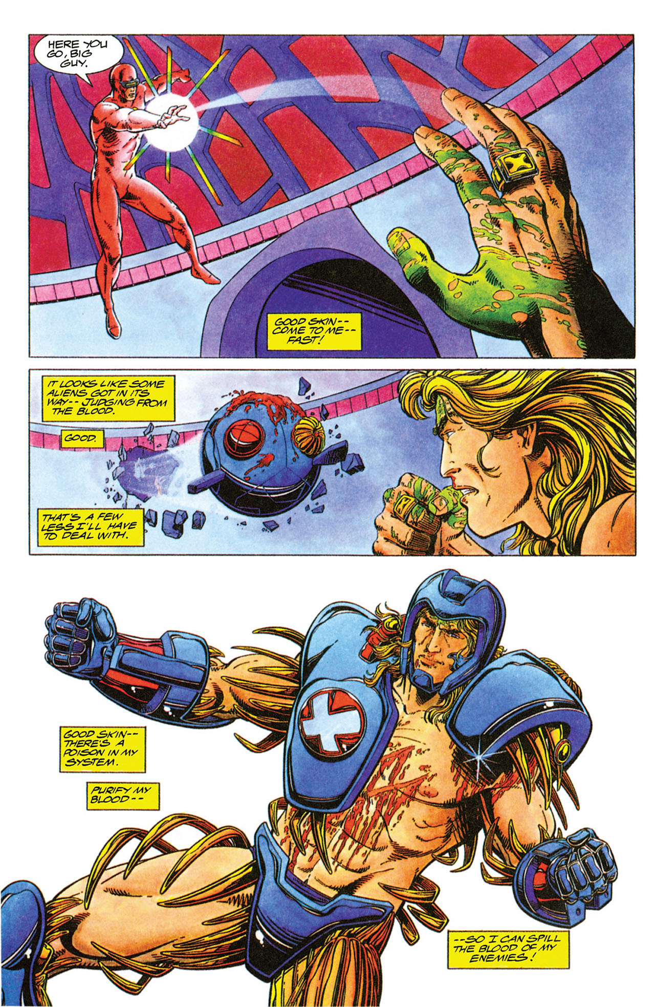 Read online X-O Manowar (1992) comic -  Issue #13 - 13