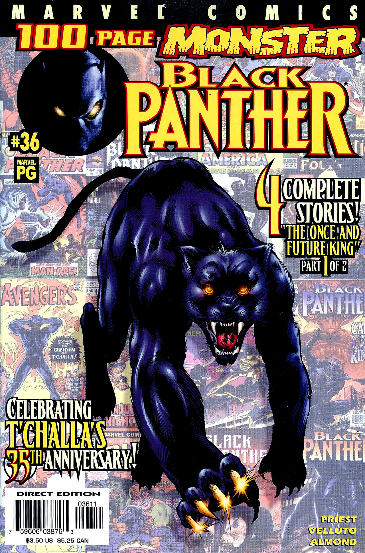 Read online Black Panther (1998) comic -  Issue #36 - 1
