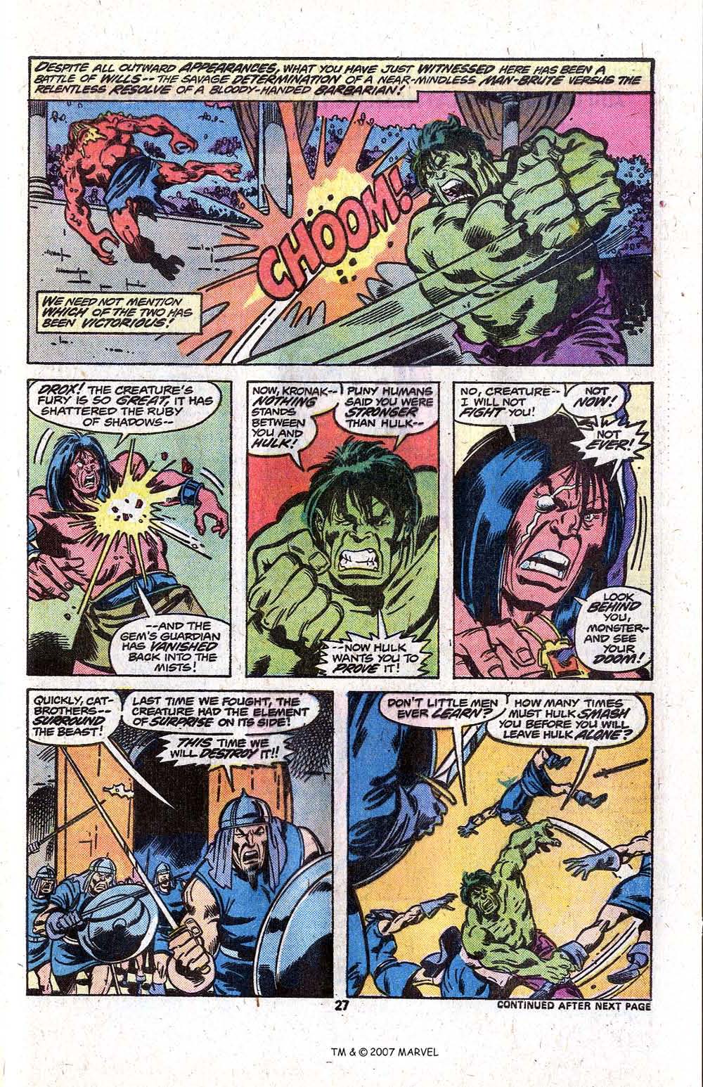 Read online The Incredible Hulk (1968) comic -  Issue #201 - 29