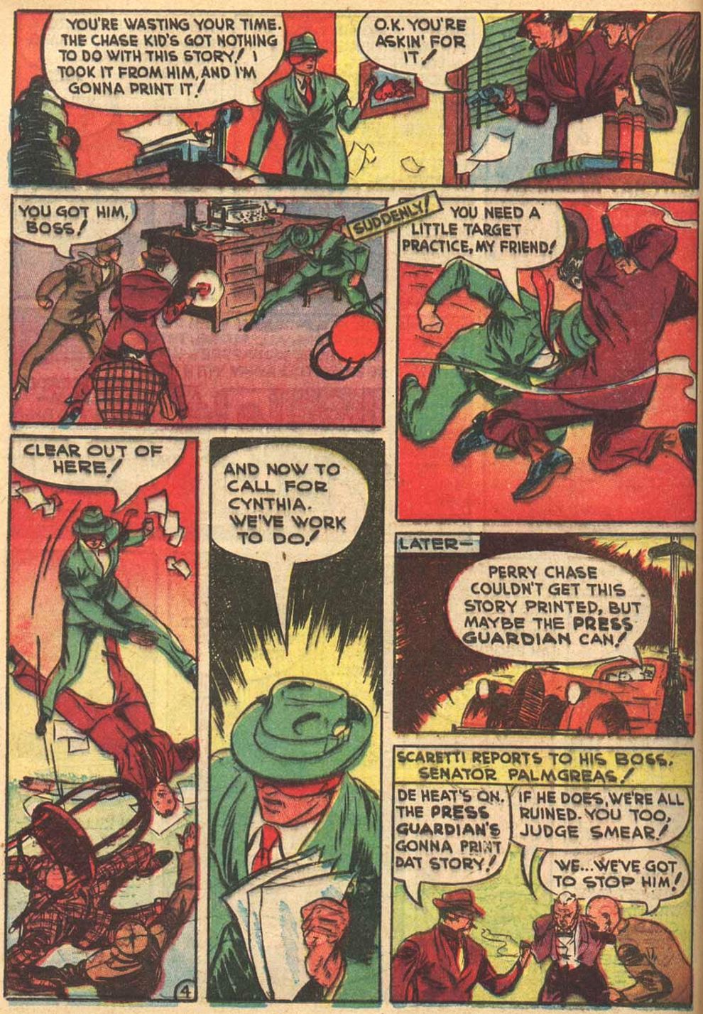 Read online Pep Comics comic -  Issue #5 - 24