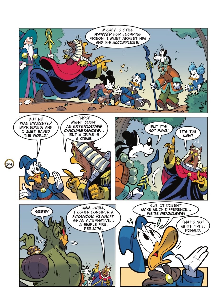 Read online Wizards of Mickey (2020) comic -  Issue # TPB 7 (Part 3) - 106