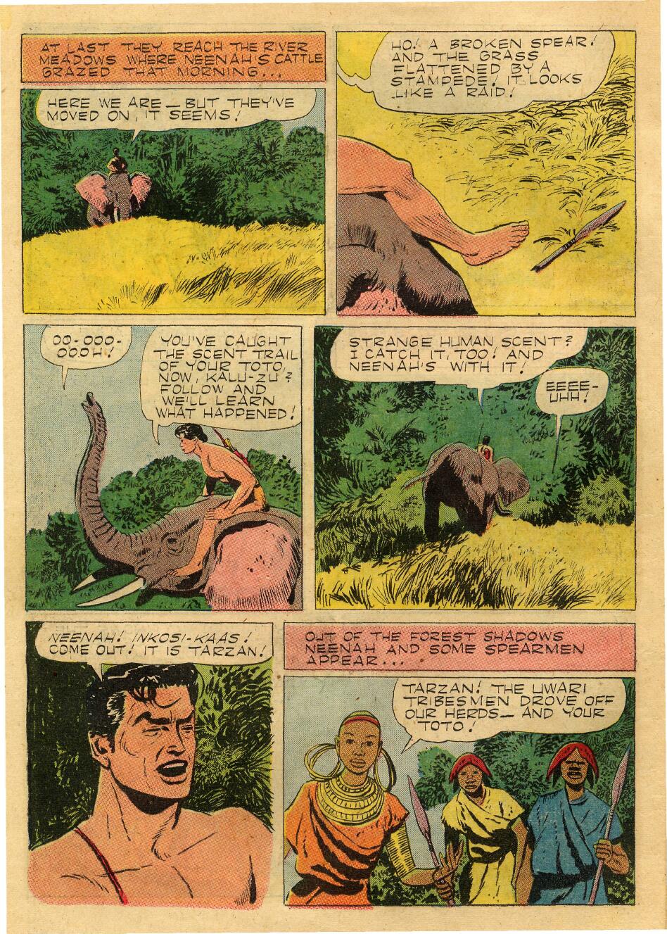 Read online Tarzan (1948) comic -  Issue #76 - 14