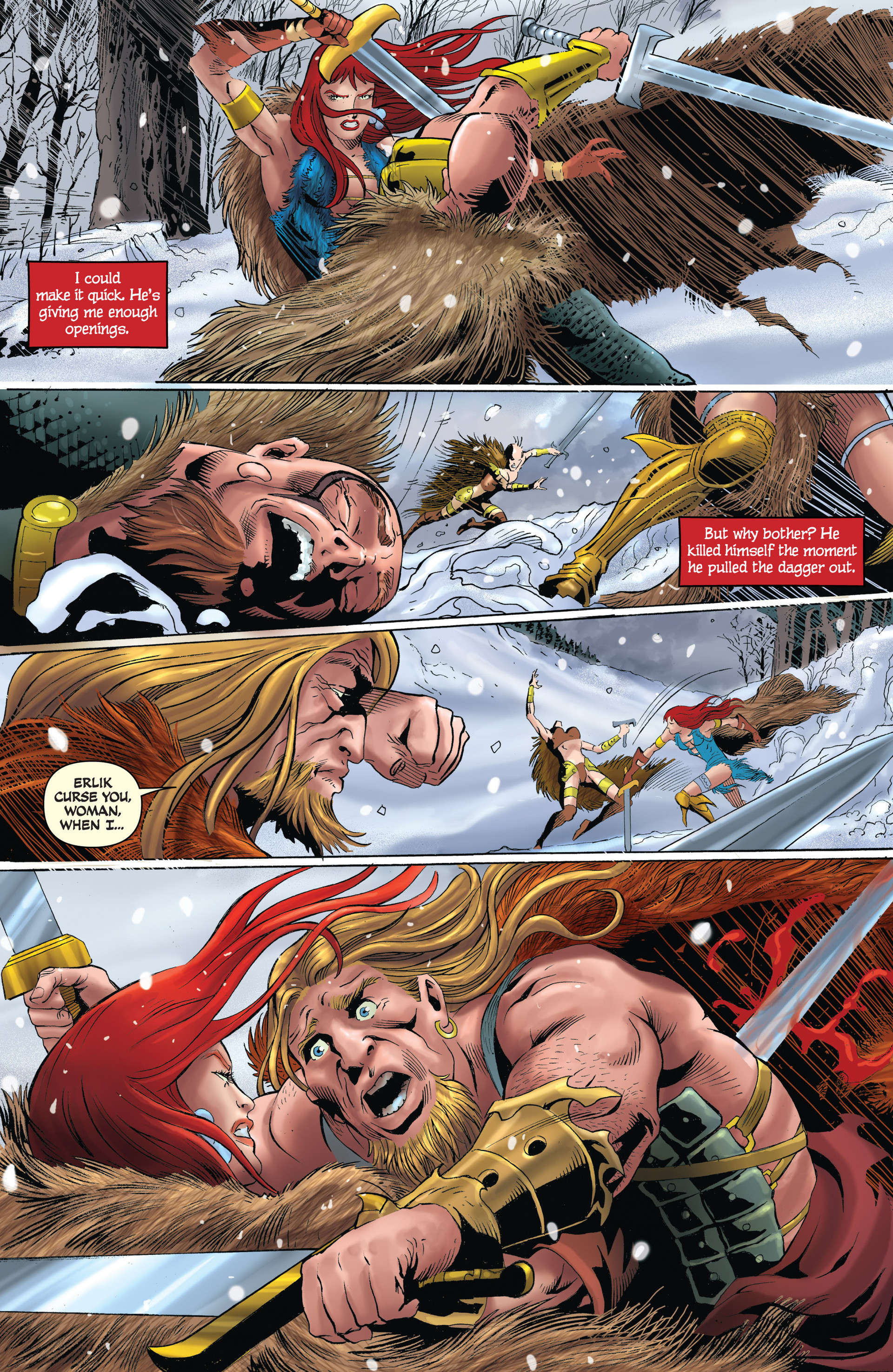 Read online Red Sonja: Unchained comic -  Issue #1 - 20