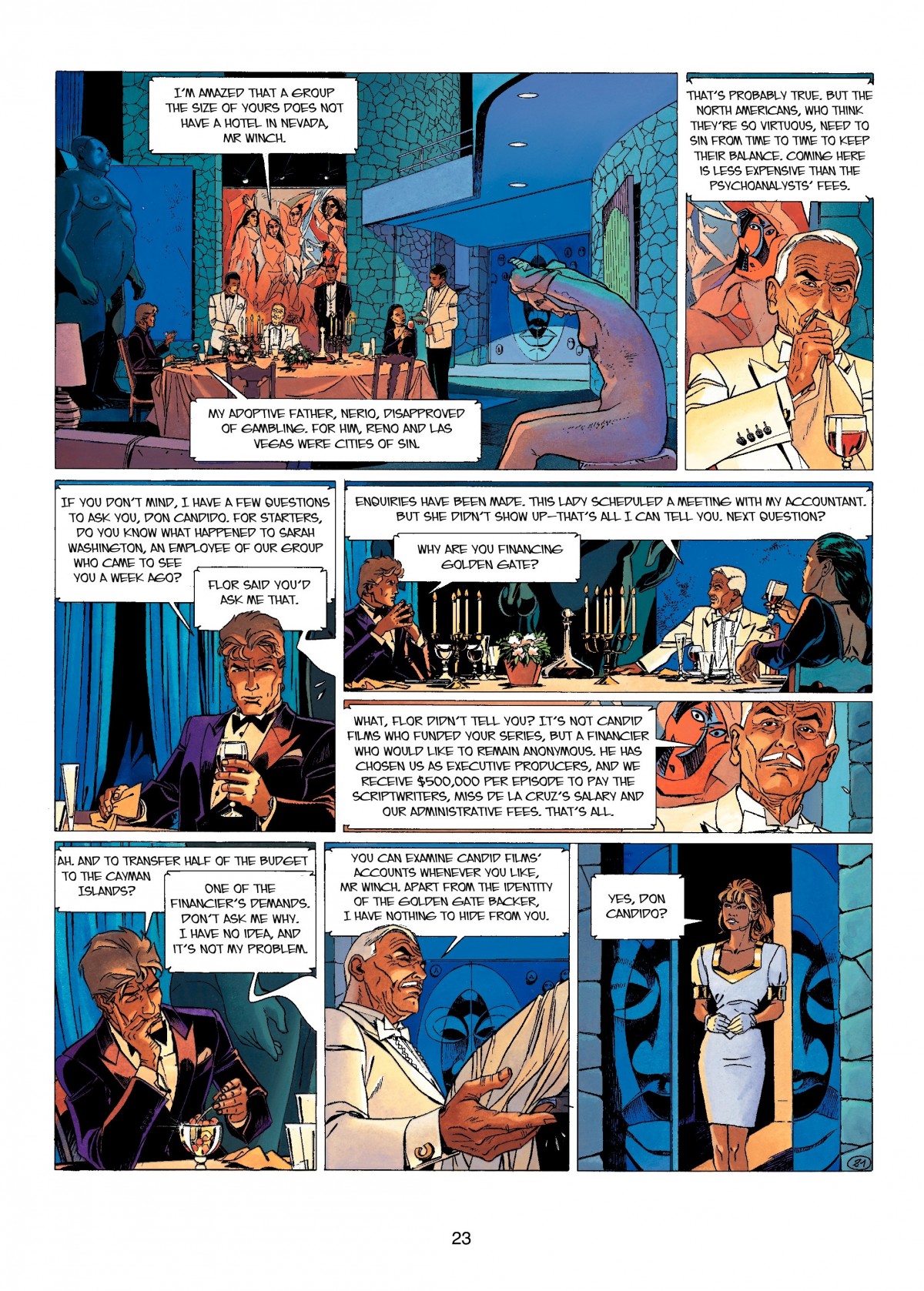 Read online Largo Winch comic -  Issue # TPB 7 - 25