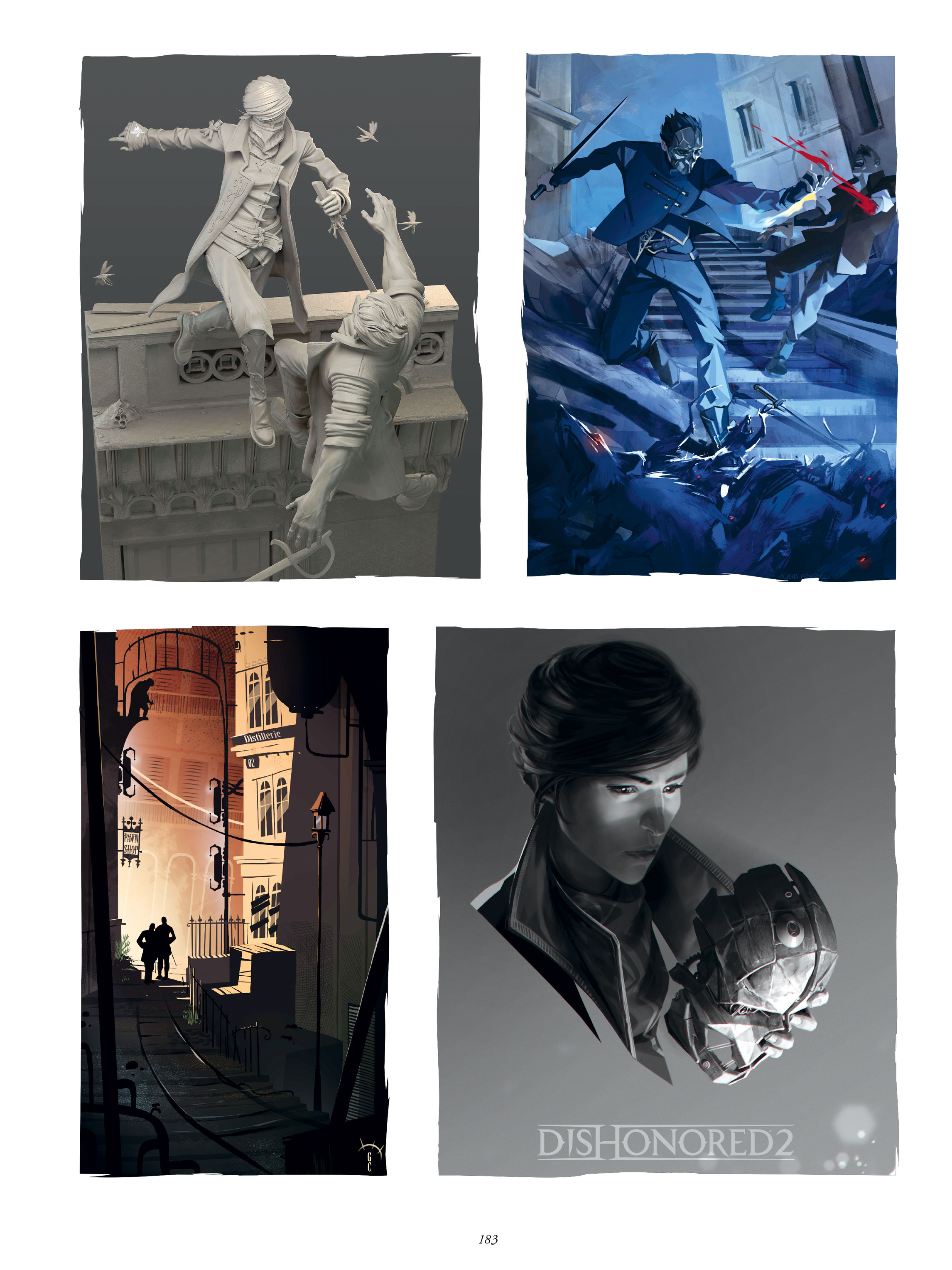 Read online The Art of Dishonored 2 comic -  Issue # TPB (Part 2) - 51