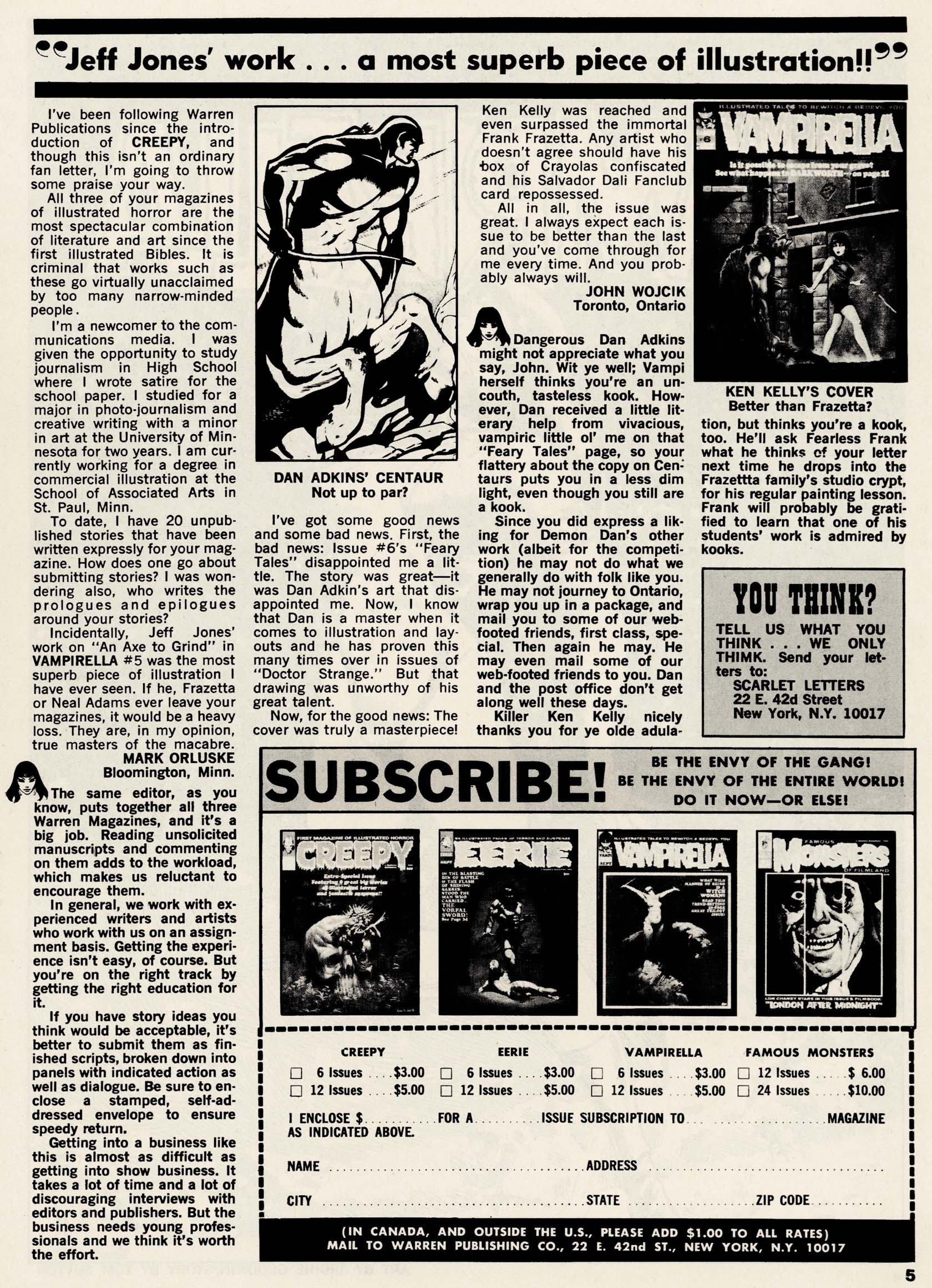Read online Vampirella (1969) comic -  Issue #8 - 5