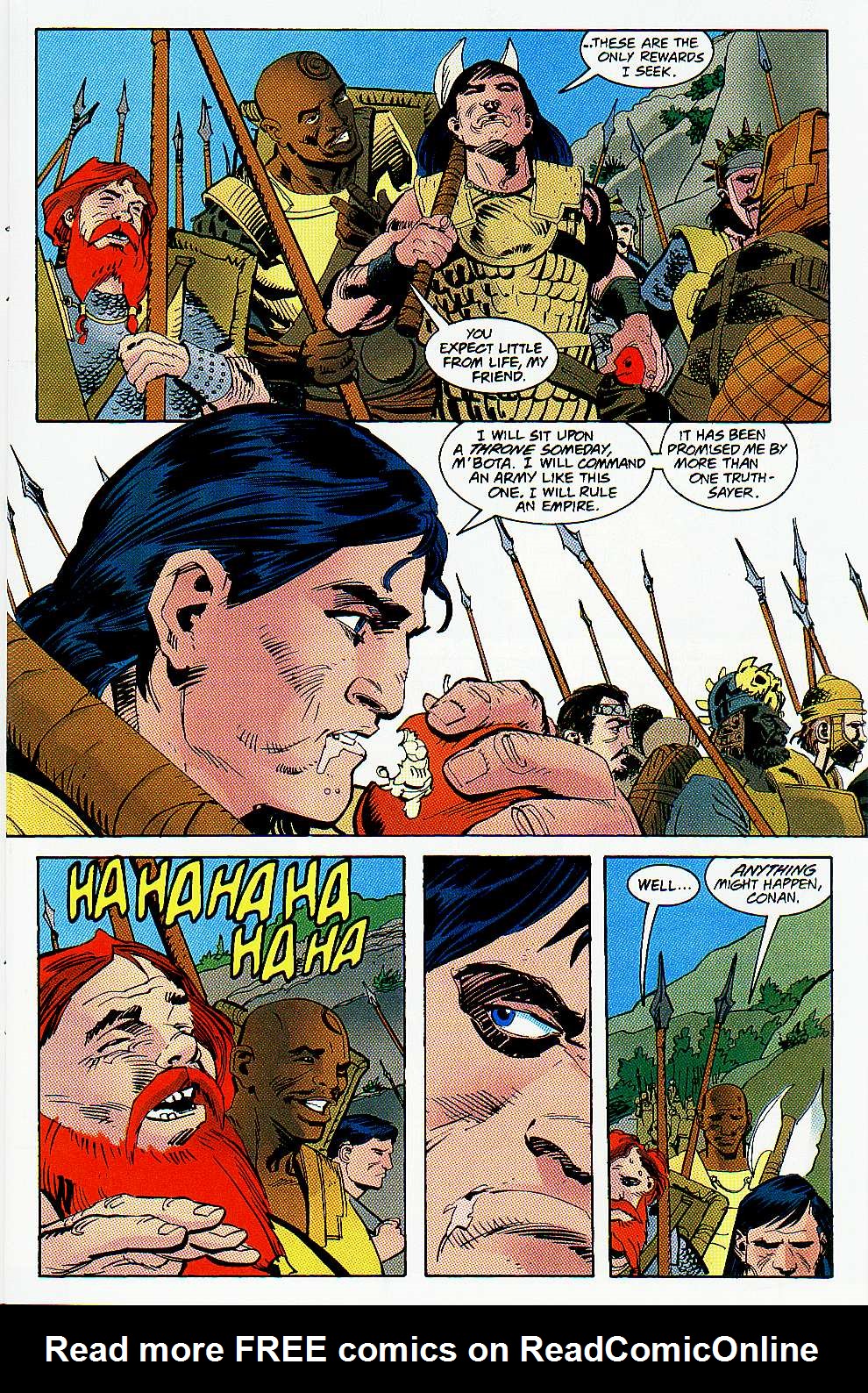 Read online Conan the Barbarian: The Usurper comic -  Issue #1 - 10