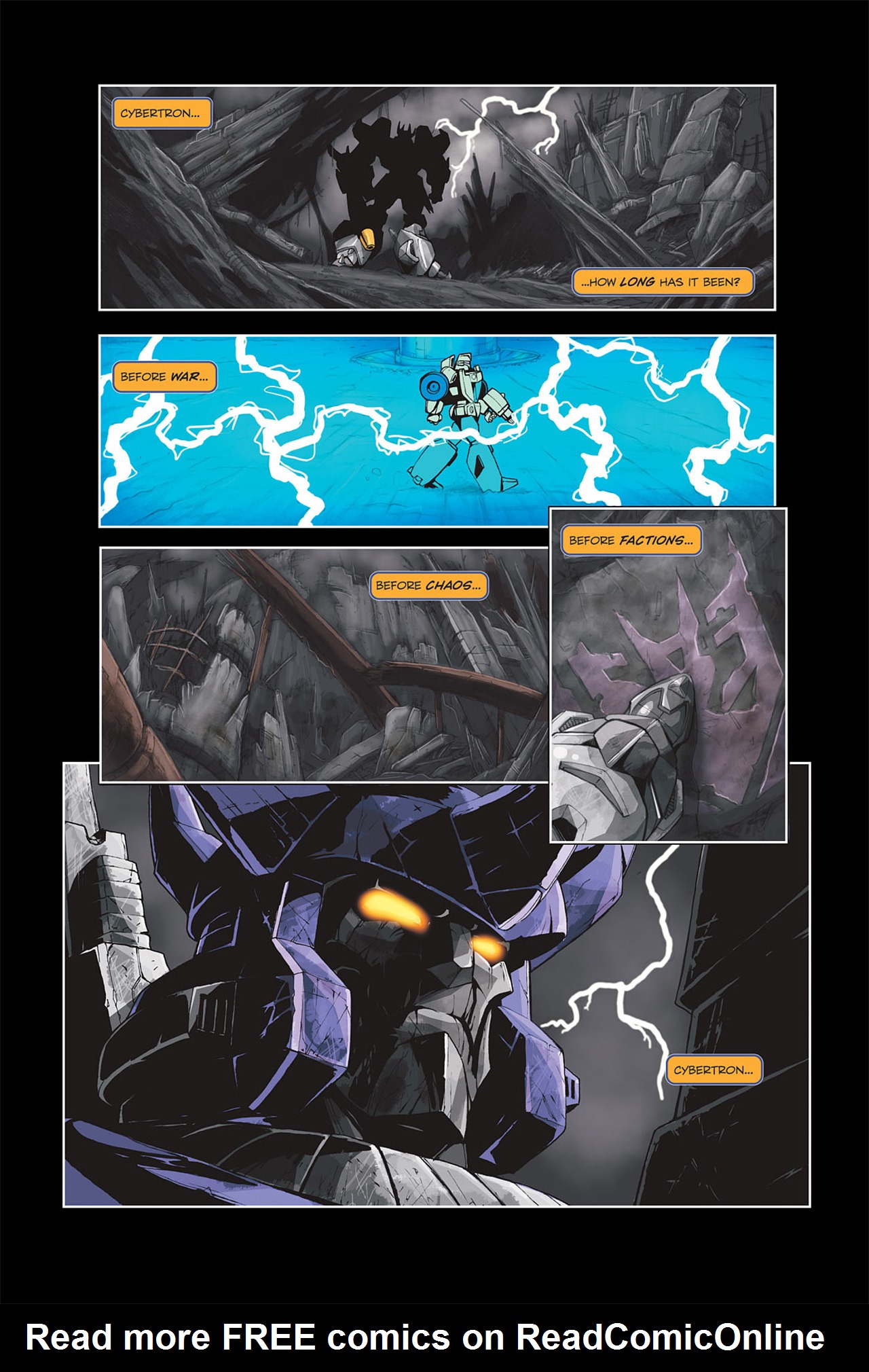 Read online Transformers Spotlight: Galvatron comic -  Issue # Full - 14