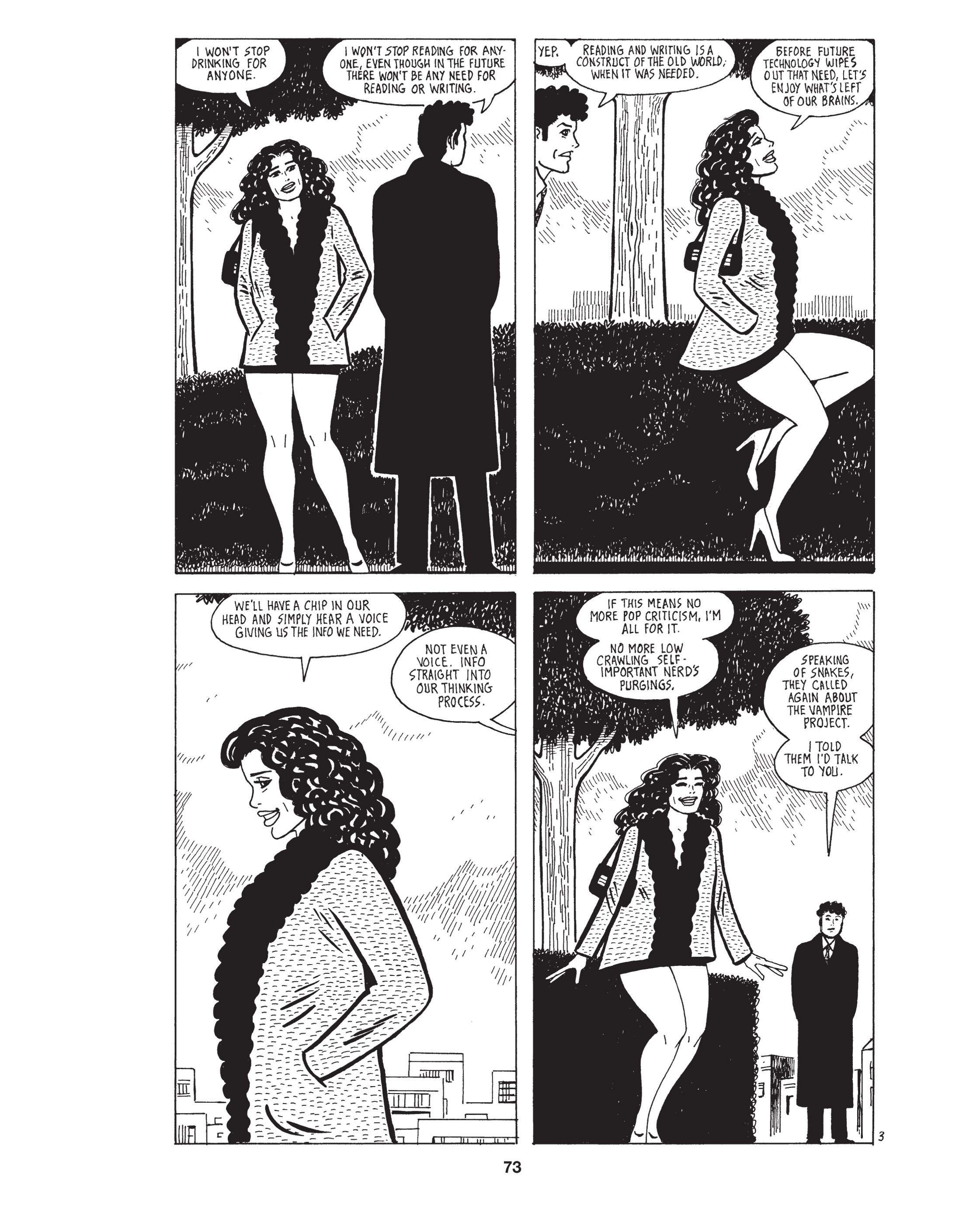 Read online Love and Rockets: New Stories comic -  Issue #4 - 75