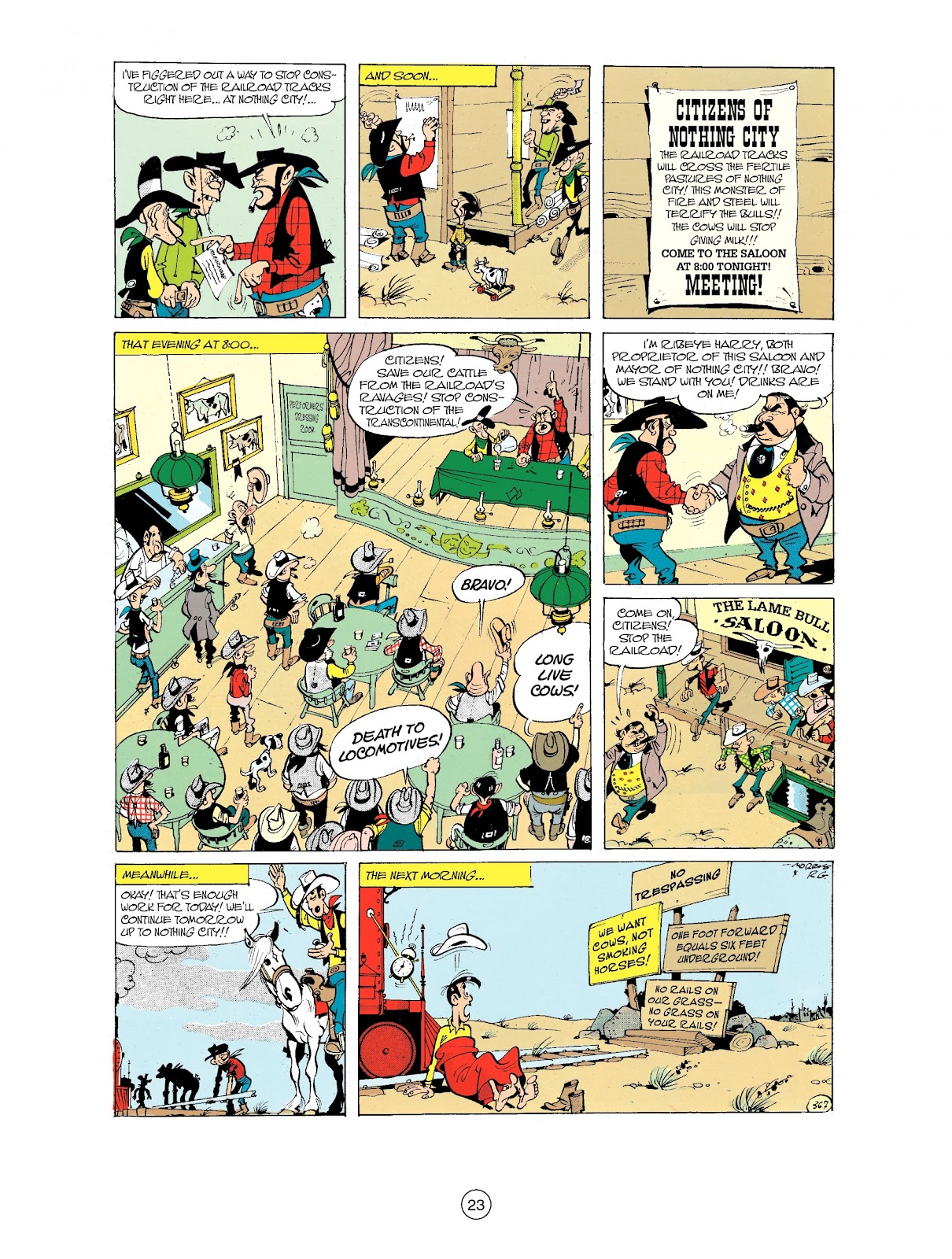 A Lucky Luke Adventure issue 32 - Page 23