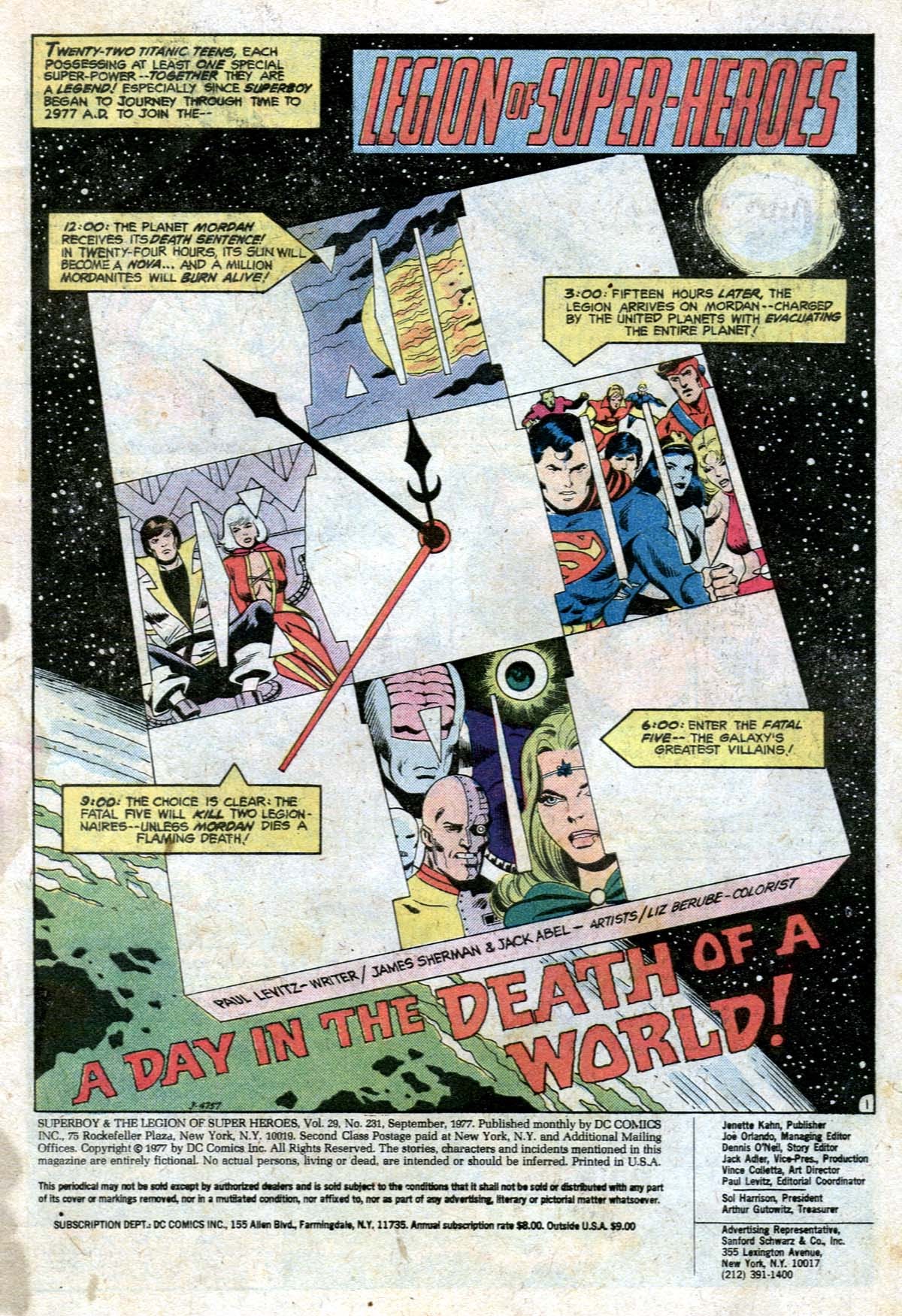 Read online Superboy and the Legion of Super-Heroes (1977) comic -  Issue #231 - 2