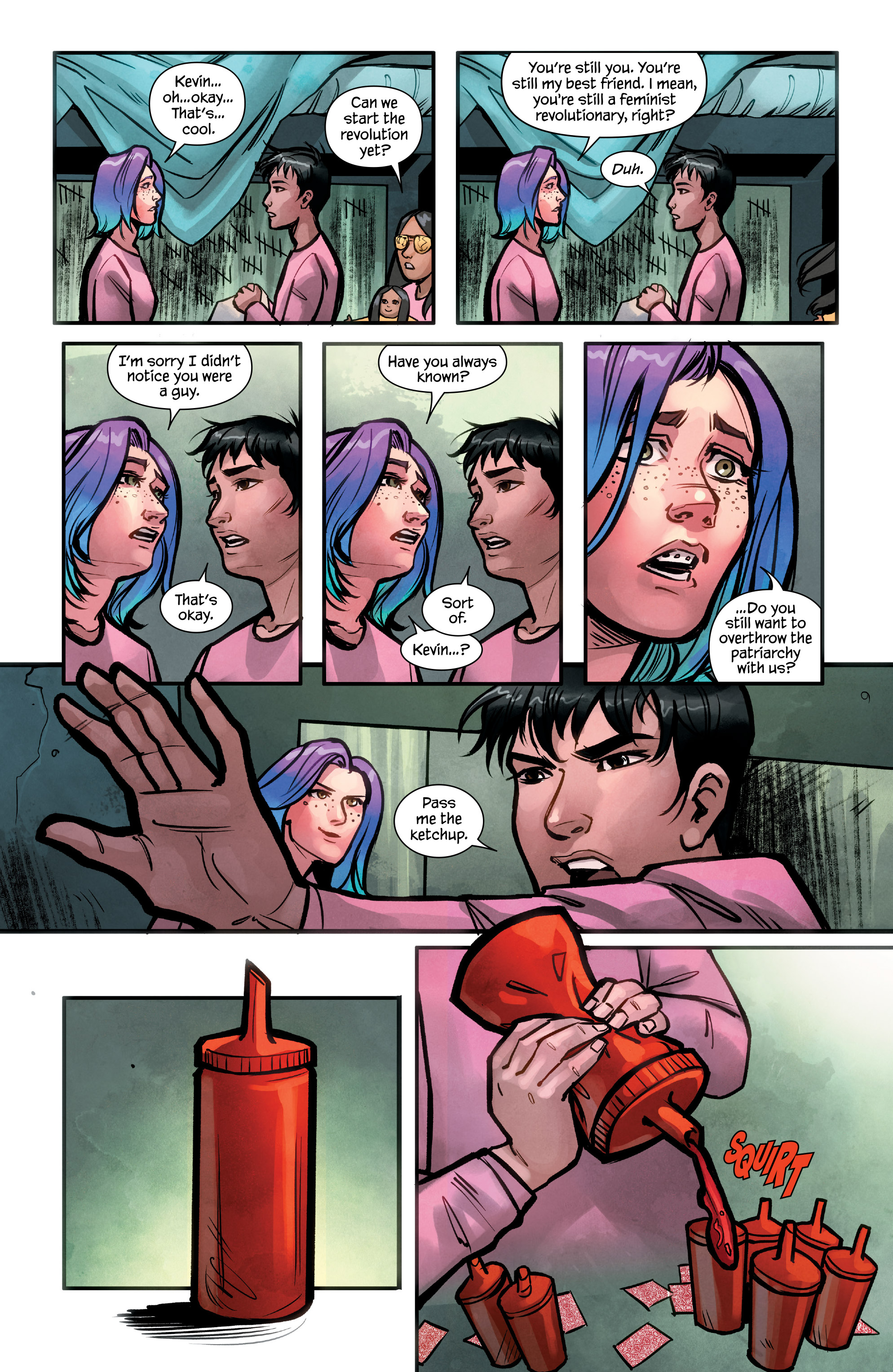 Read online Man-Eaters comic -  Issue #10 - 9