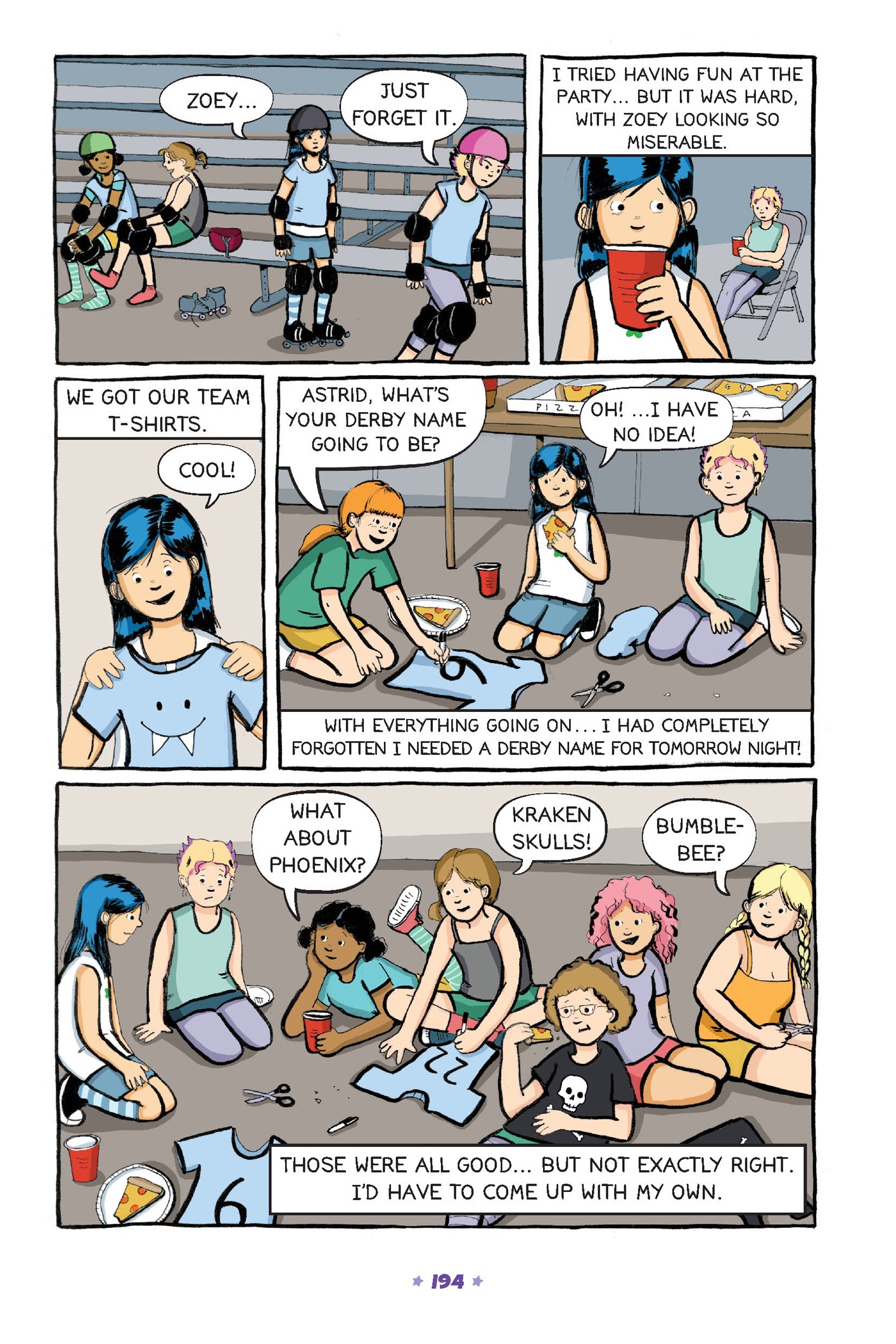 Read online Roller Girl comic -  Issue # TPB (Part 2) - 91