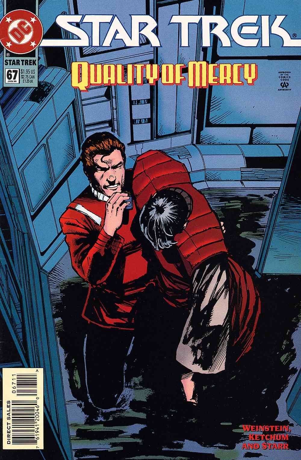 Read online Star Trek (1989) comic -  Issue #67 - 1