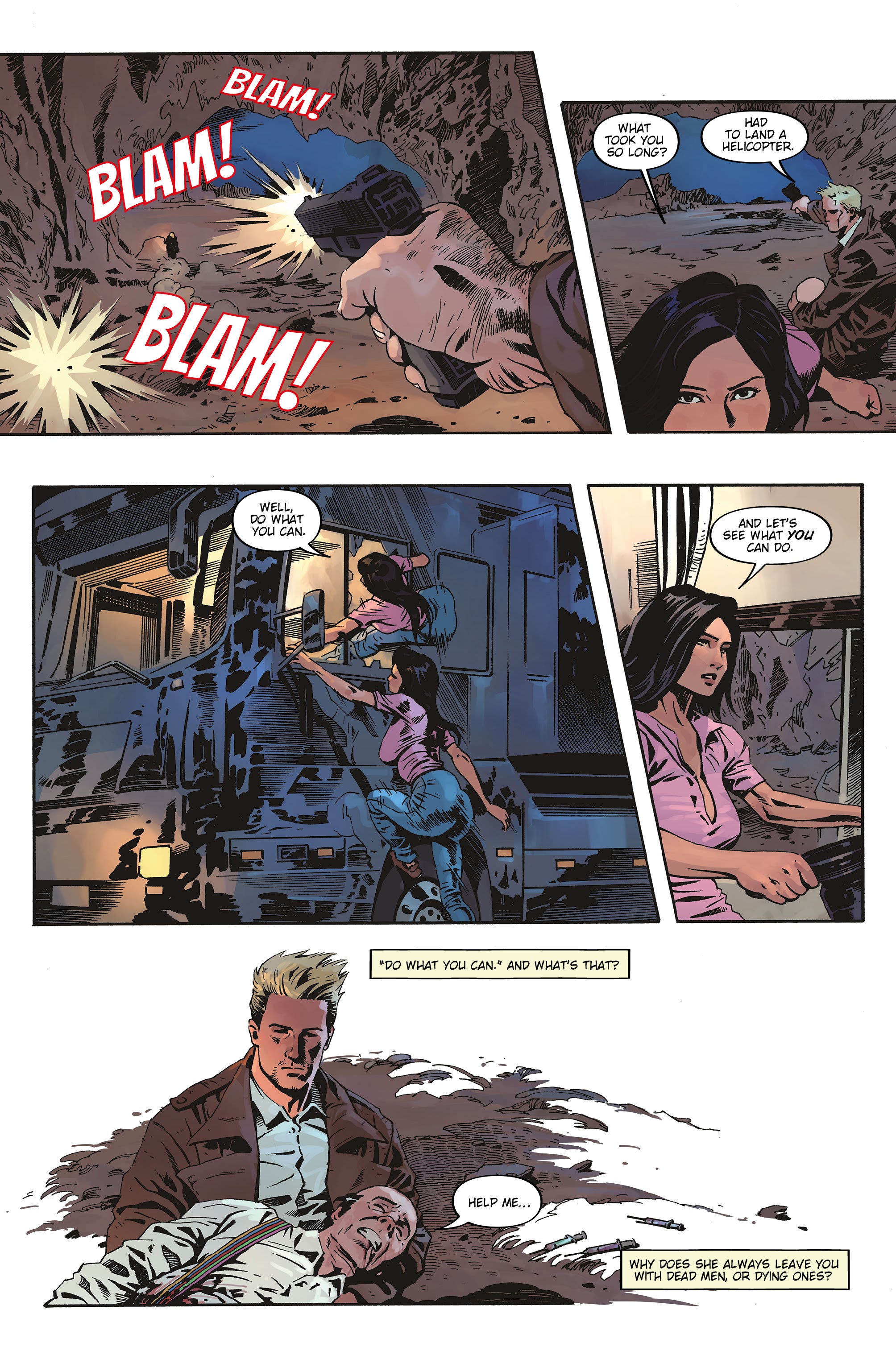 Read online Gun Honey: Blood for Blood comic -  Issue #3 - 16