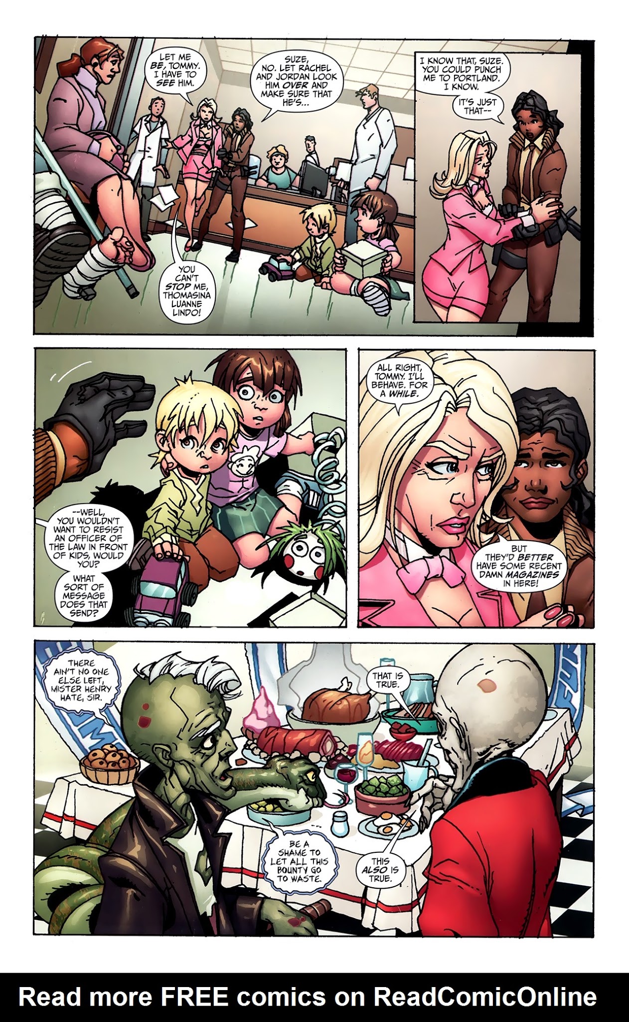 Read online Welcome To Tranquility: One Foot In The Grave comic -  Issue #3 - 14
