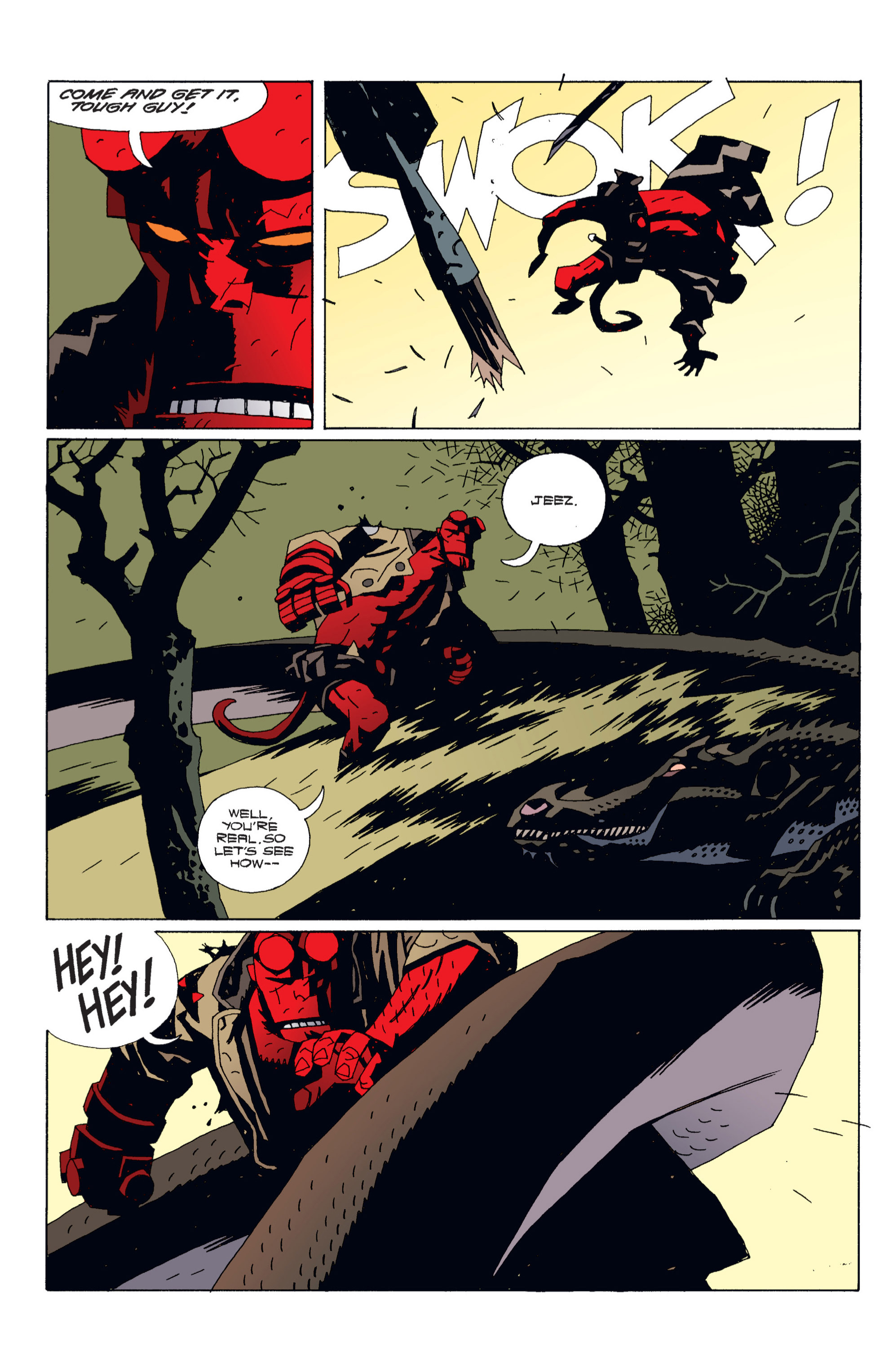 Read online Hellboy comic -  Issue #4 - 15