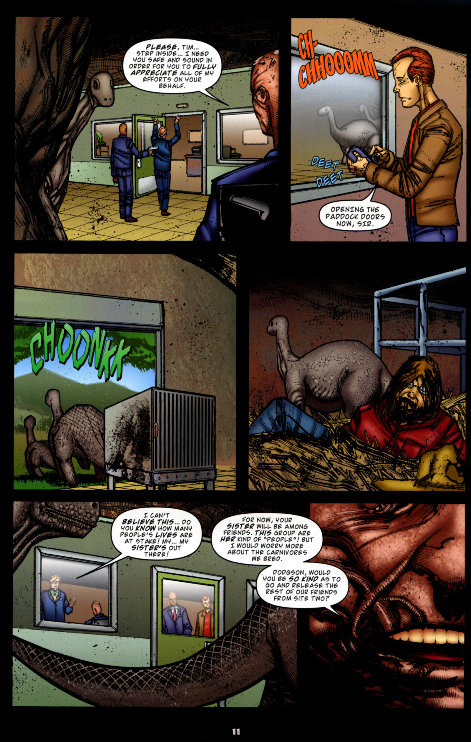 Read online Jurassic Park (2010) comic -  Issue #4 - 13