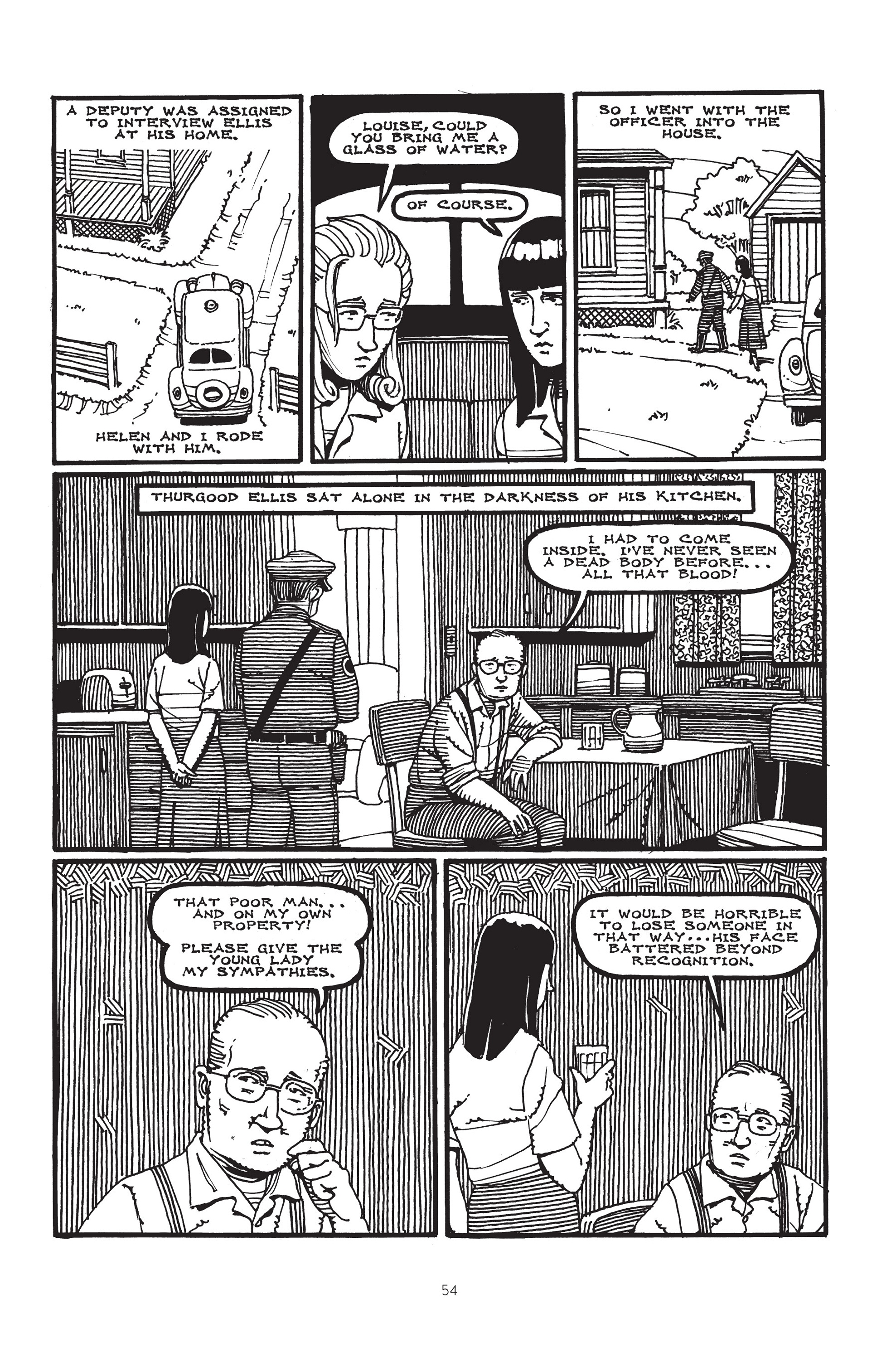 Read online Louise Brooks: Detective comic -  Issue # TPB - 55