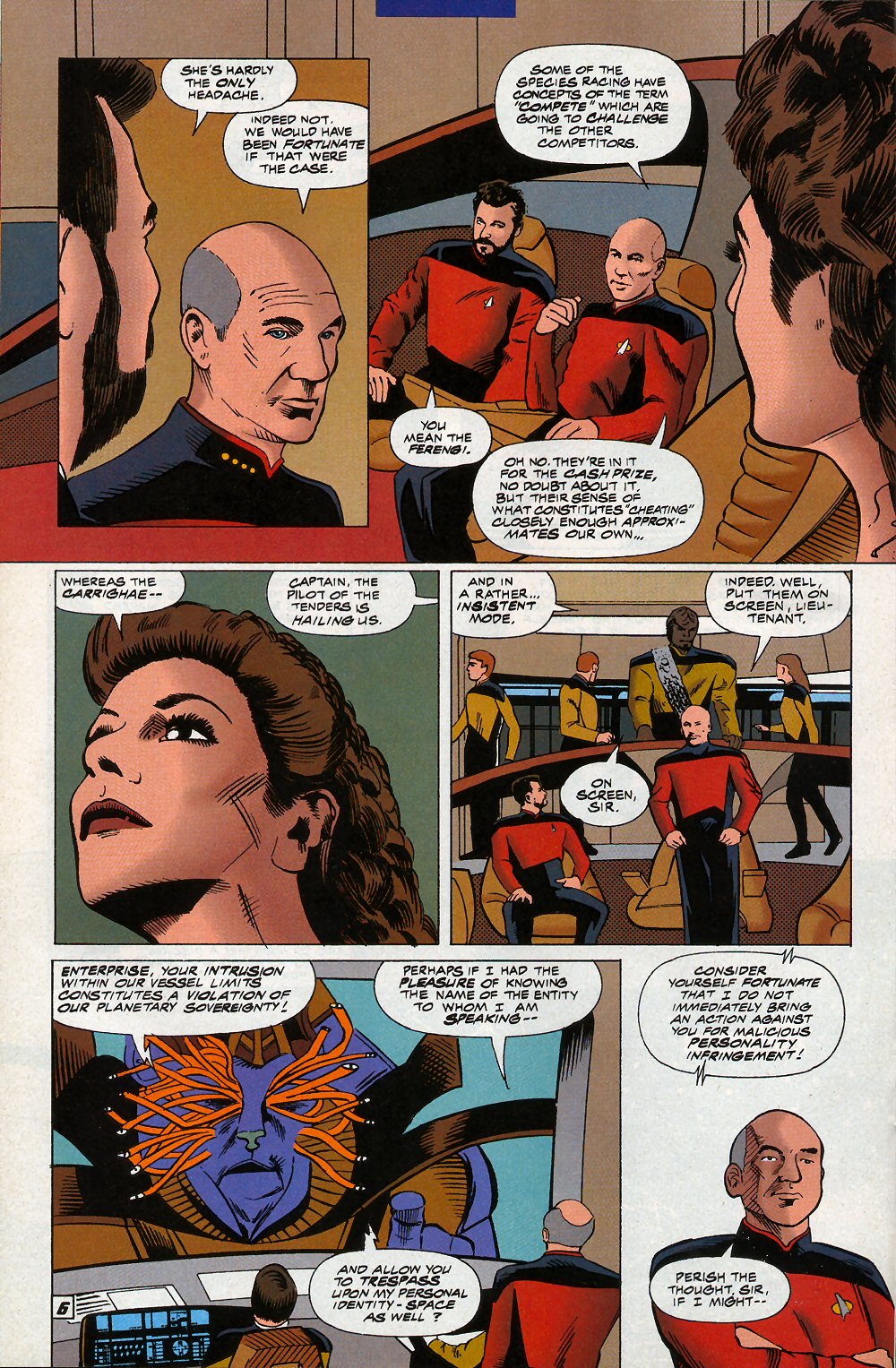 Read online Star Trek: The Next Generation - Ill Wind comic -  Issue #1 - 6