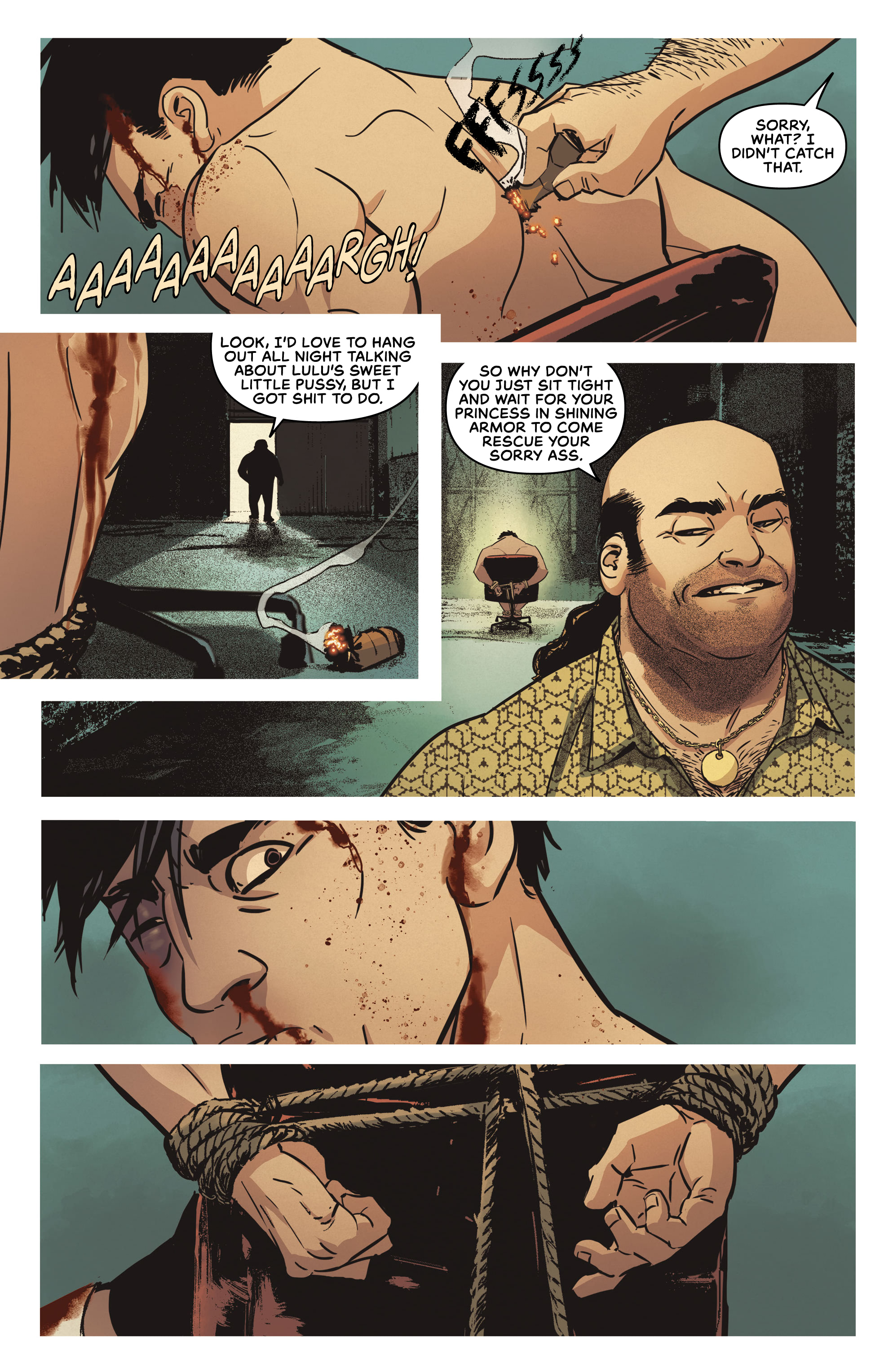 Read online Hit Me comic -  Issue #4 - 14