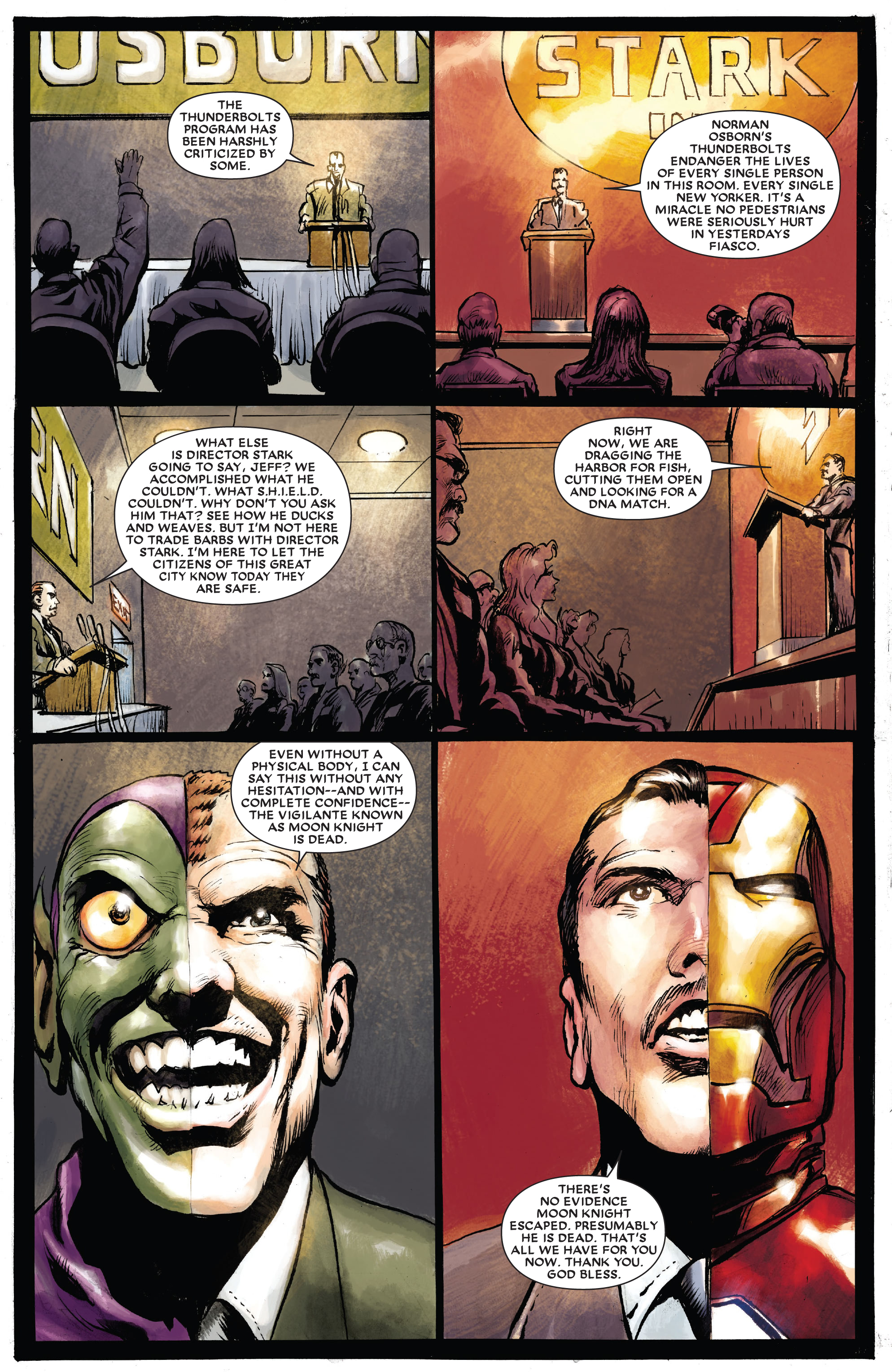 Read online Moon Knight by Huston, Benson & Hurwitz Omnibus comic -  Issue # TPB (Part 7) - 77